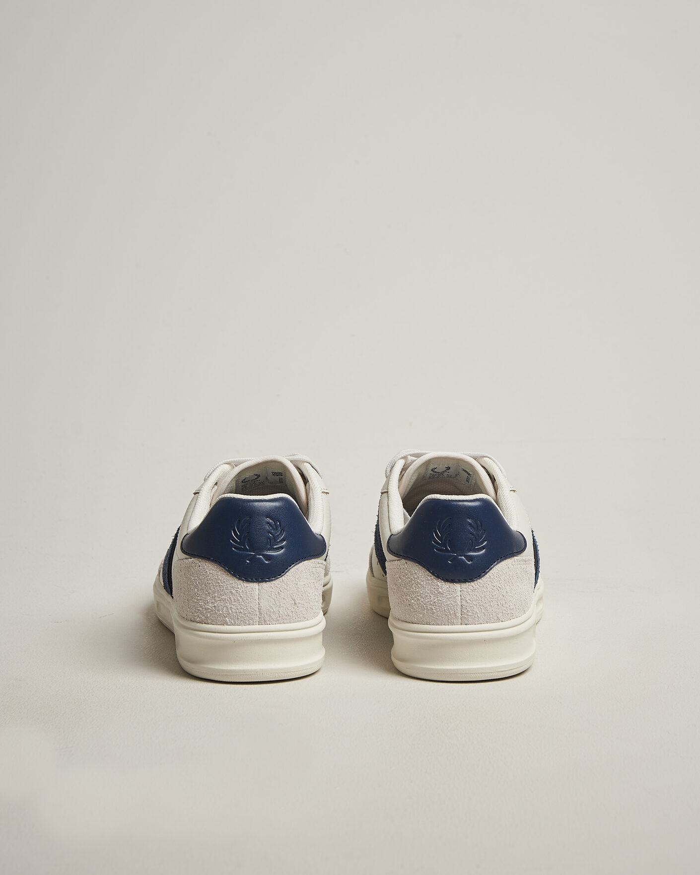 Herren | Sneaker | Fred Perry | B4 Leather/Suede Sneaker Porcelain/Navy