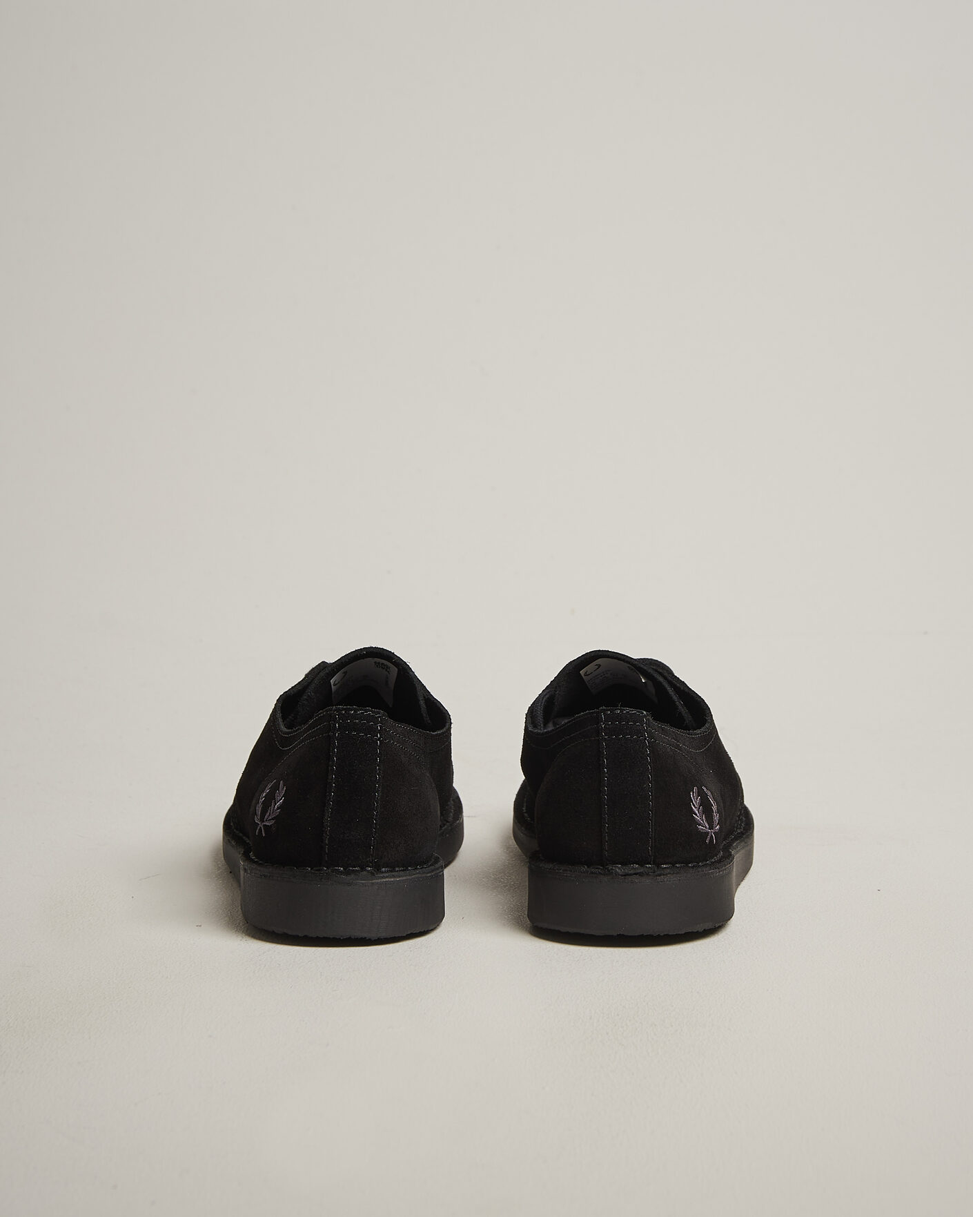 Herren | Derby | Fred Perry | Linden Suede Derby Black