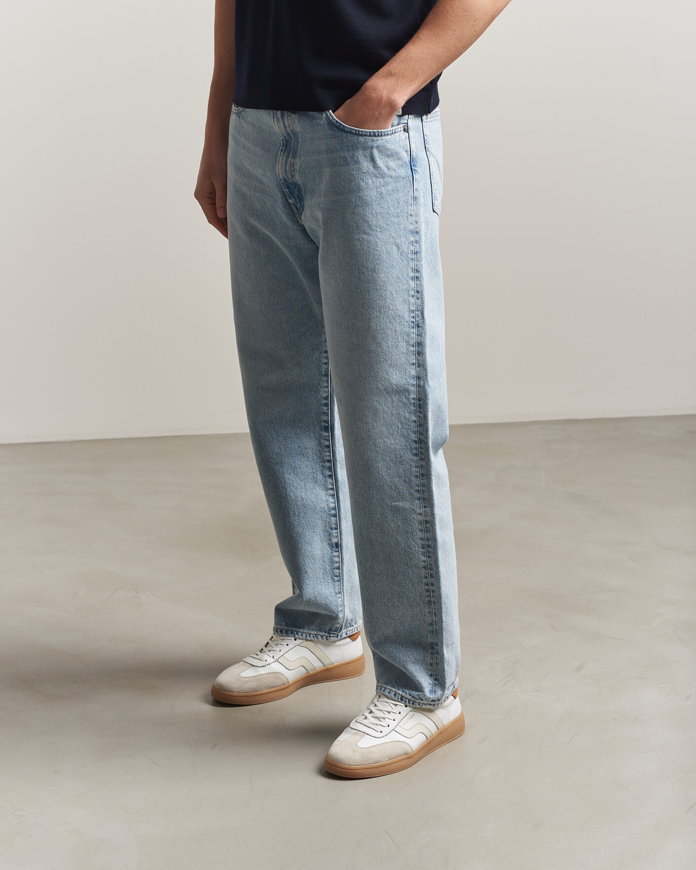 Herren | Sneaker | Gant | Cuzmo Leather/Suede Sneaker White