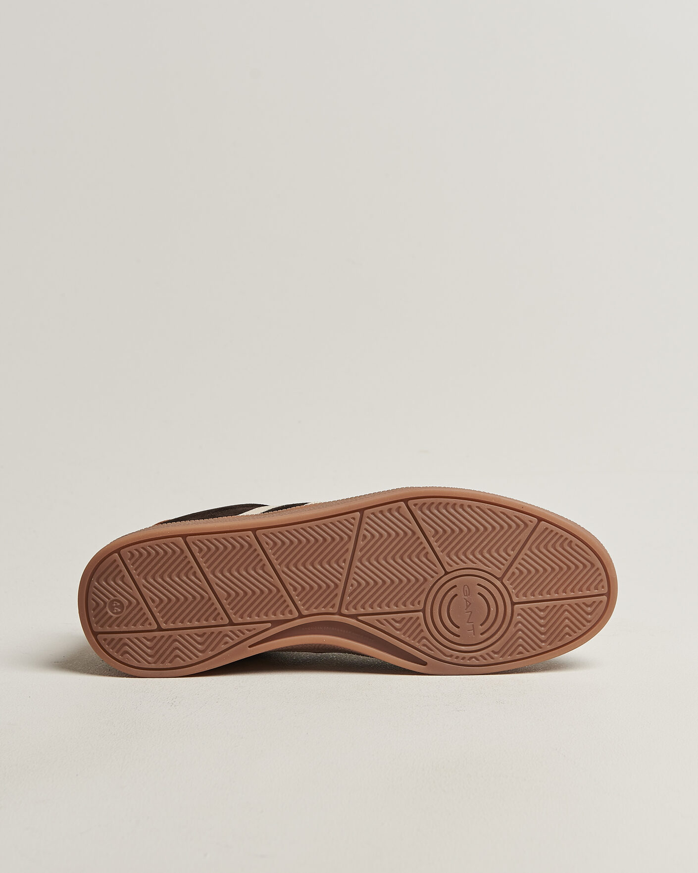 Herren | Sneaker | Gant | Cuzmo Suede Sneaker Dark Brown/White