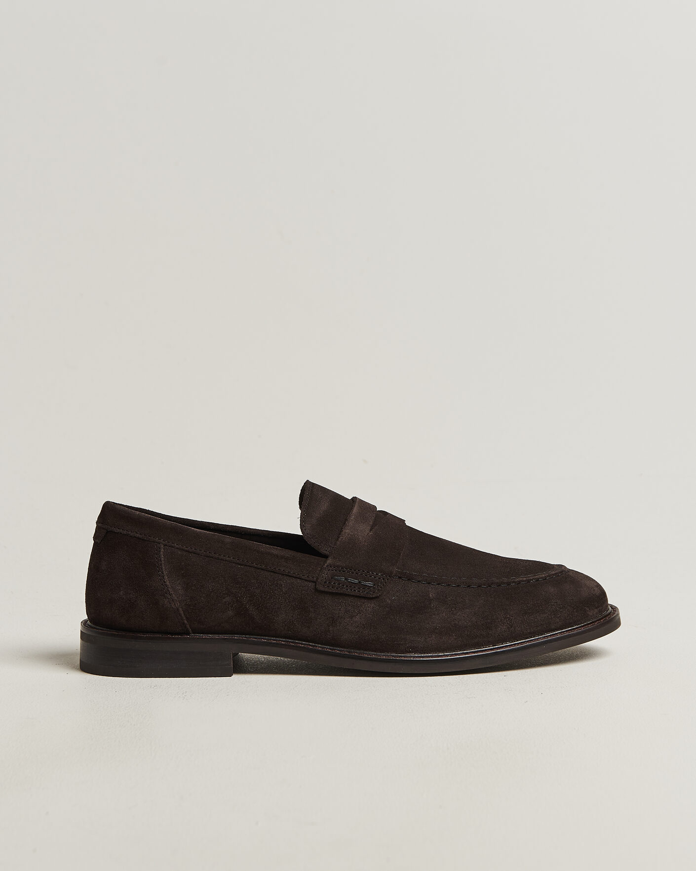Herren | Loafer | GANT | Lozham Suede Loafer Dark Brown