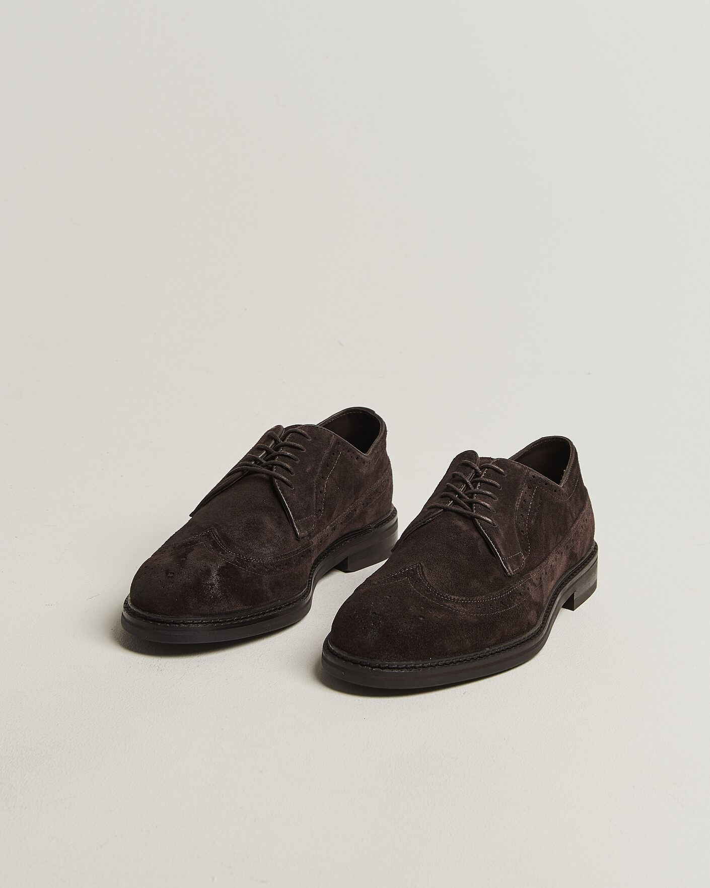Herren | Brogue | Gant | Bidford Suede Brouge Dark Brown