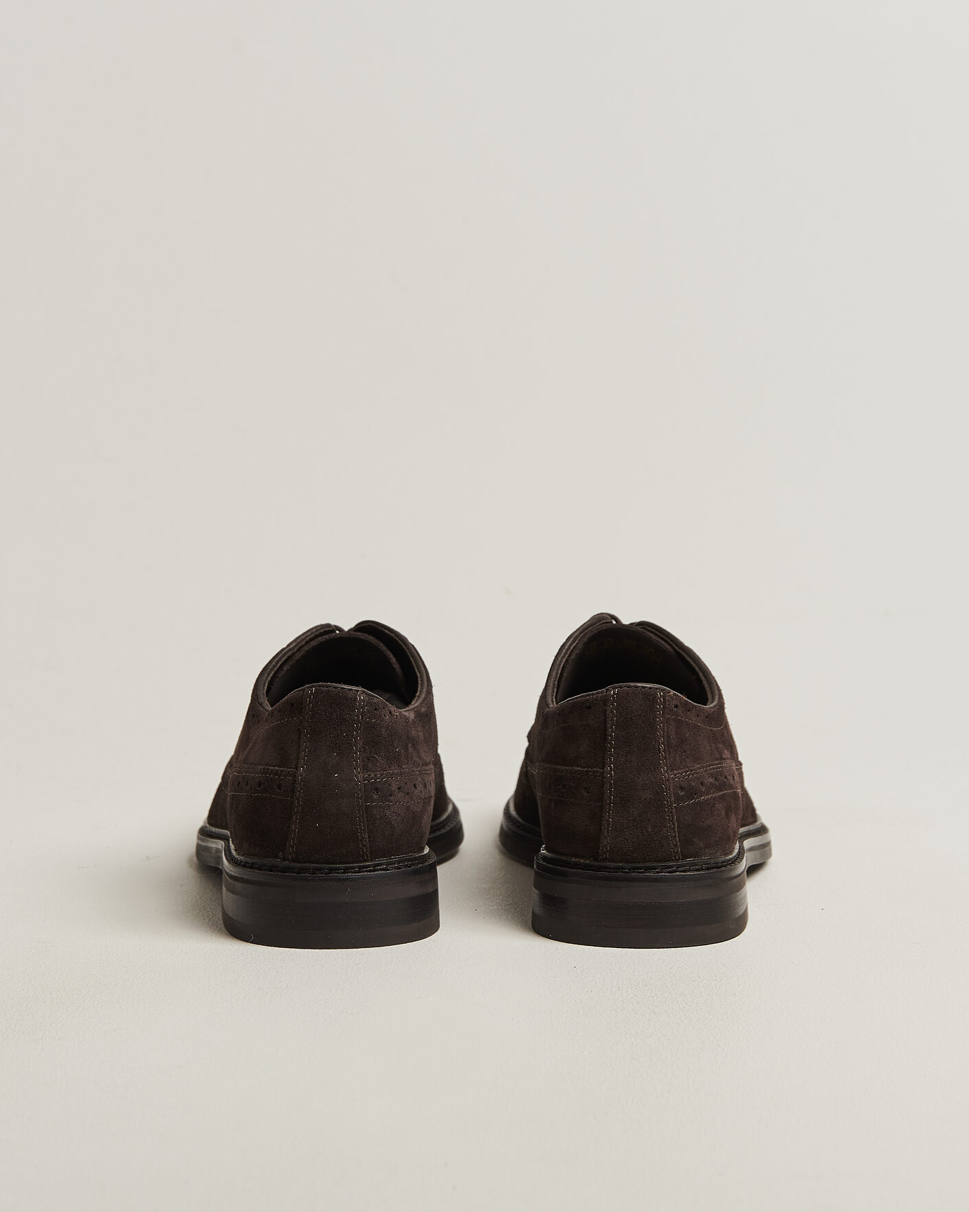 Herren | Brogue | GANT | Bidford Suede Brouge Dark Brown