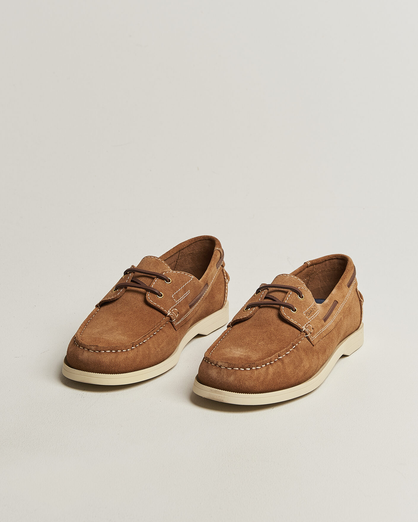 Herren | Segelschuhe | Gant | Yardport Suede Boat Shoe Warm Sand