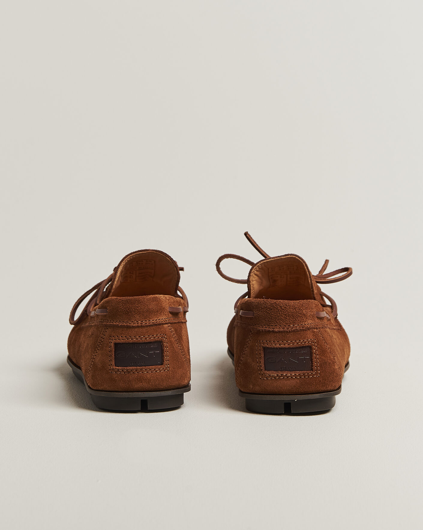 Herren | Mokassin | Gant | Wilmon Laced Suede Car Shoe Cognac