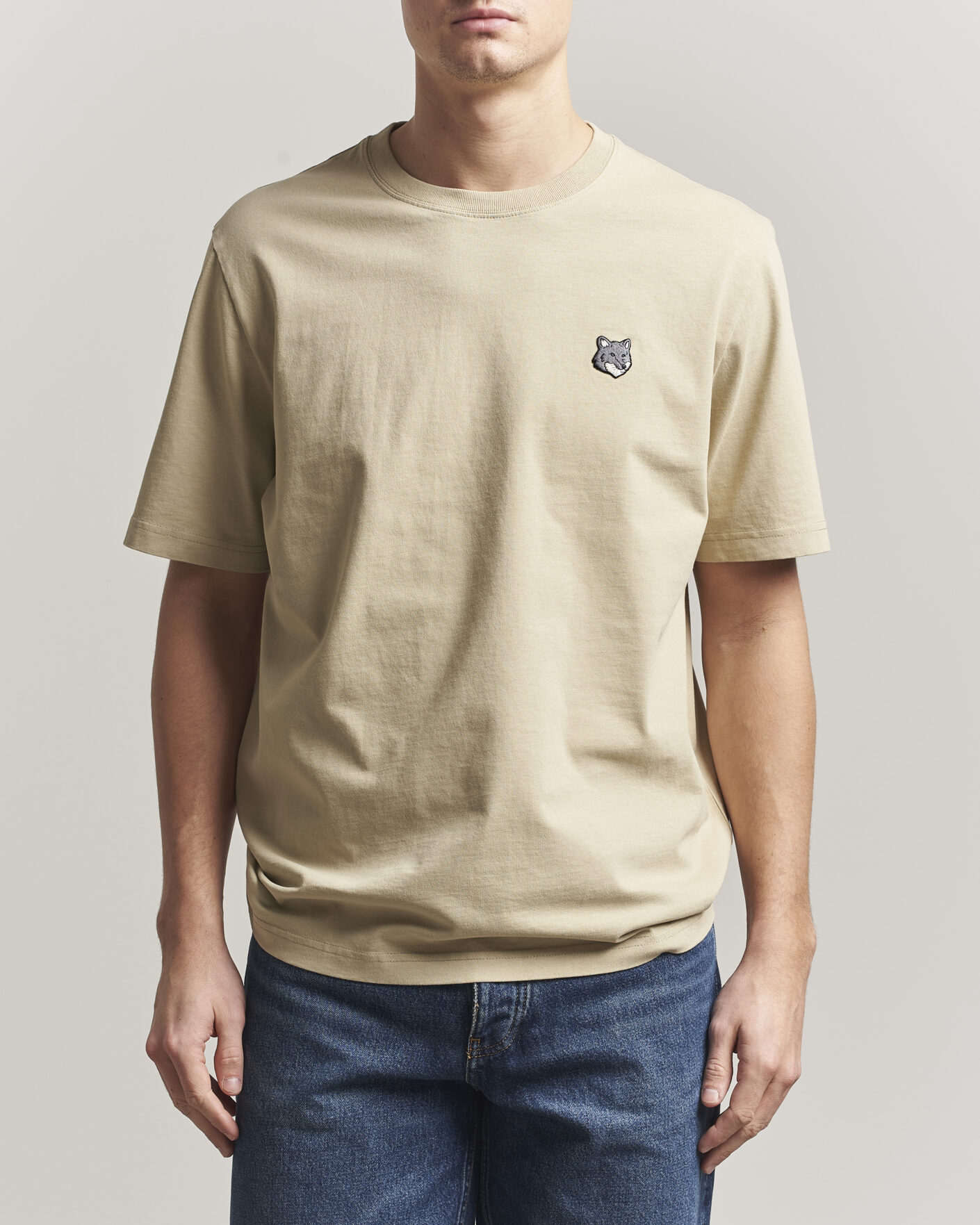 Herren | T-Shirts | Maison Kitsuné | Bold Fox Head T-Shirt Tea Leaf