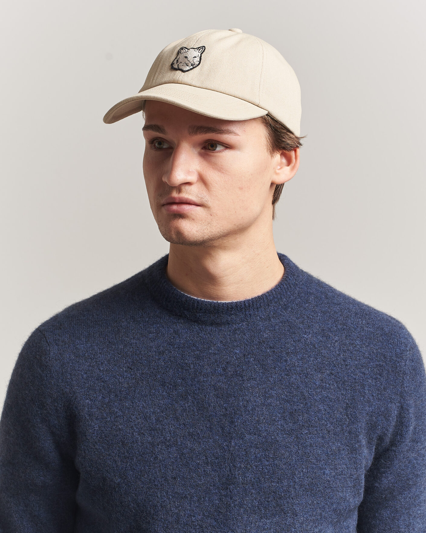 Herren | Hüte & Mützen | Maison Kitsuné | Tonal Fox Head Cap Tea Leaf