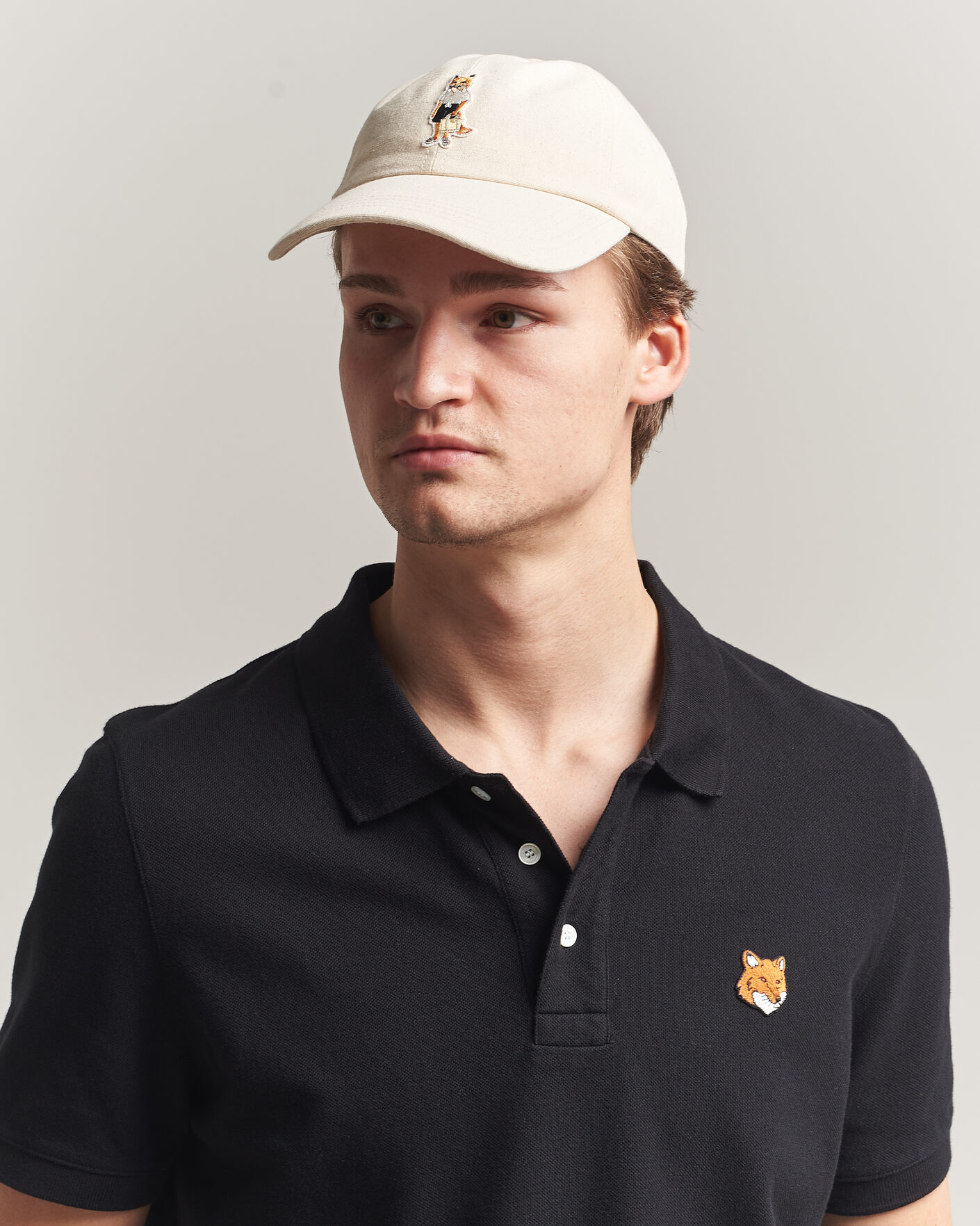 Herren | Hüte & Mützen | Maison Kitsuné | Dressed Fox Cap Noble Beige