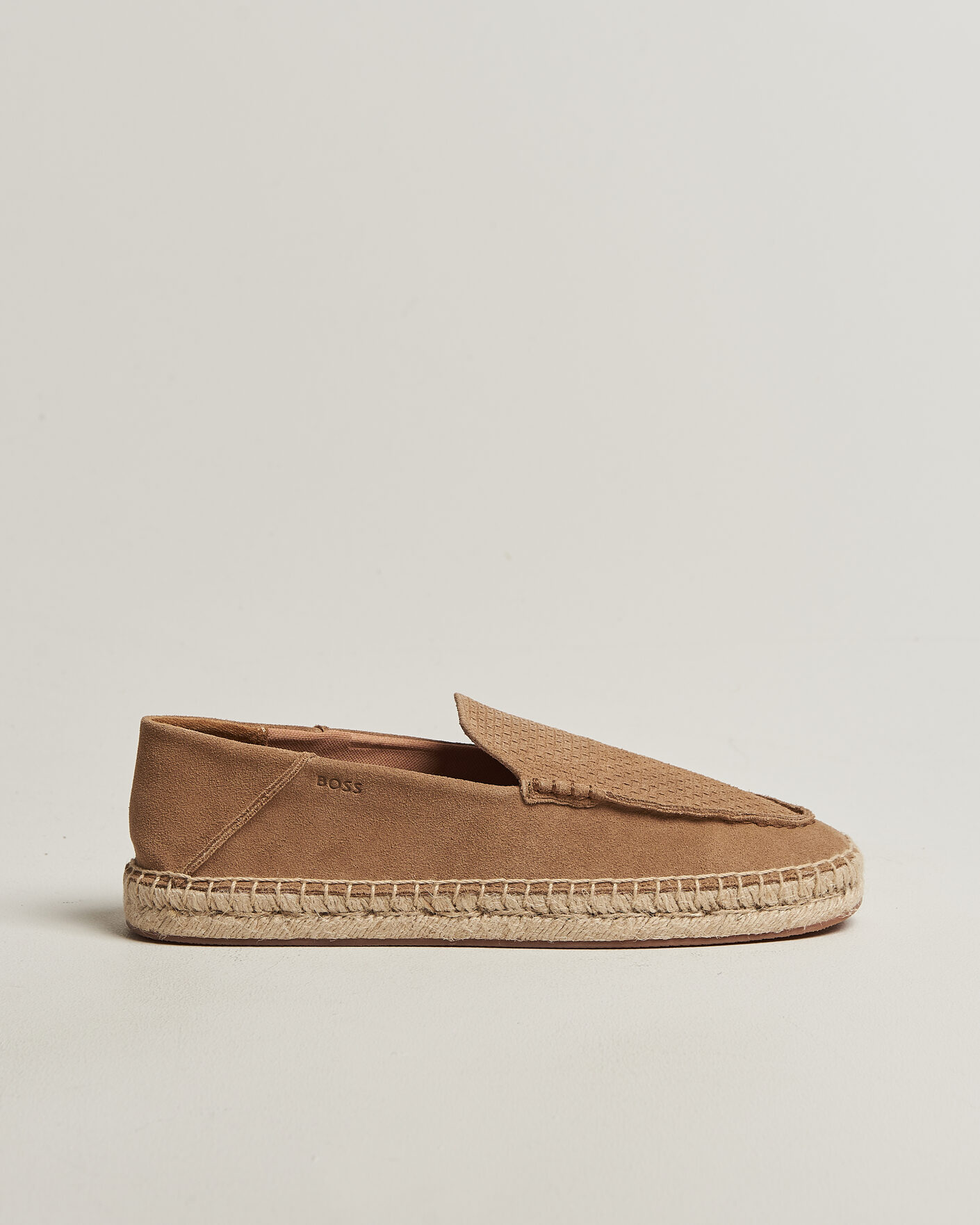 Herren | Espadrillo | BOSS BLACK | Madeira Suede Espadrilles Medium Beige