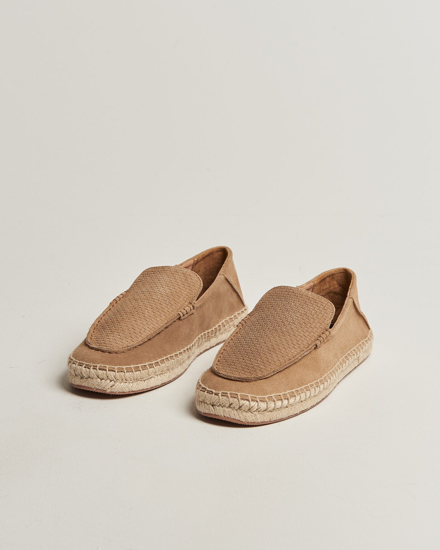 Herren | Espadrillo | BOSS BLACK | Madeira Suede Espadrilles Medium Beige