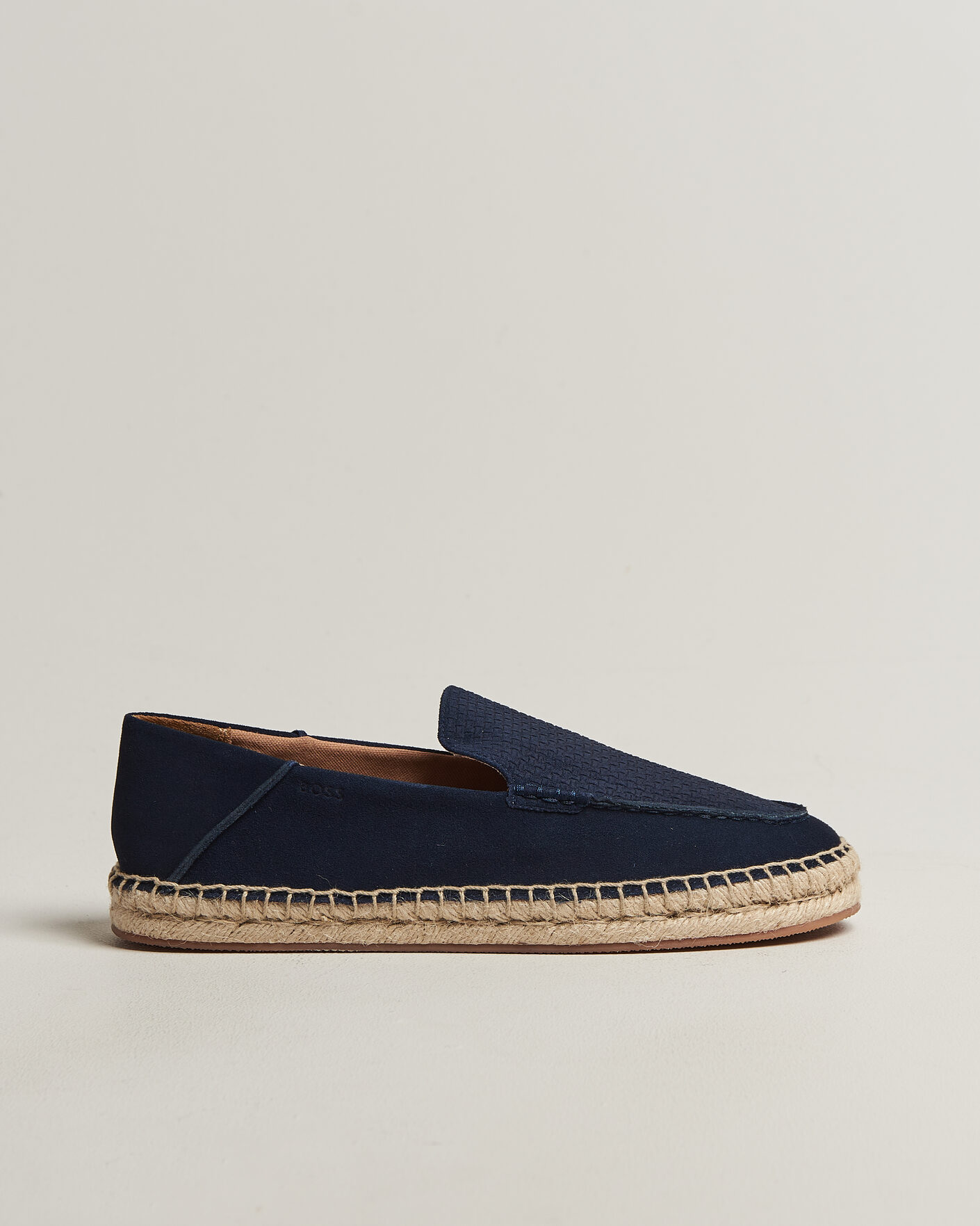 Herren | Espadrillo | BOSS BLACK | Madeira Suede Espadrilles Dark Blue