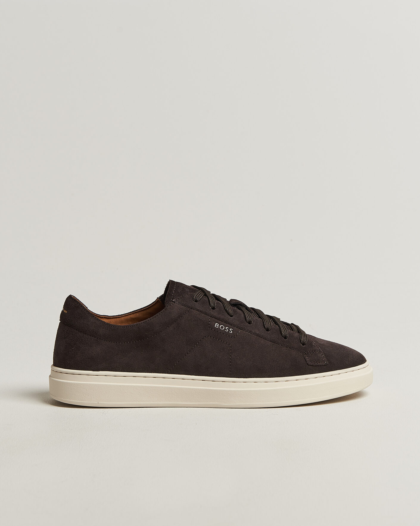 Herren | Sneaker | BOSS BLACK | Kieran Suede Sneaker Dark Brown