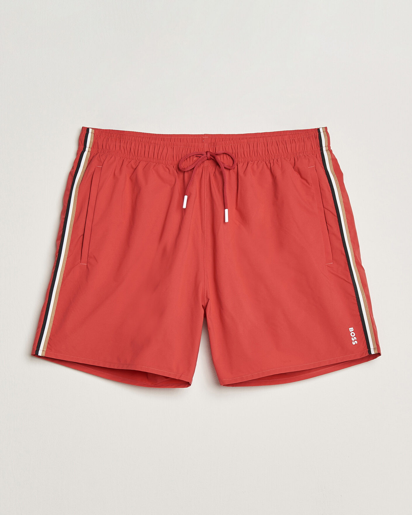 Herren | Badehosen | BOSS BLACK | Iconic Swimshorts Dark Red