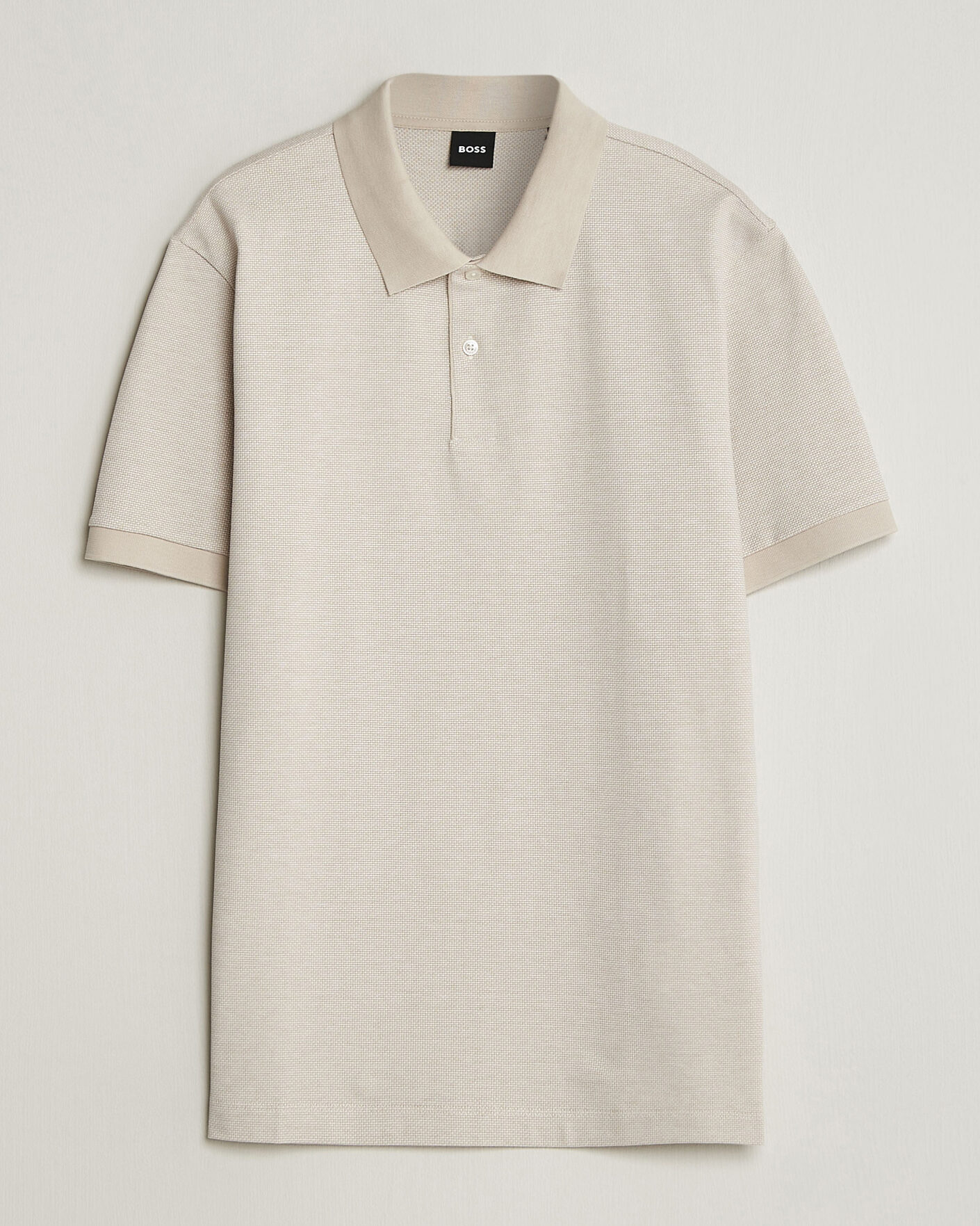 Herren | Poloshirts | BOSS BLACK | Parlay Jersey Polo Open Beige