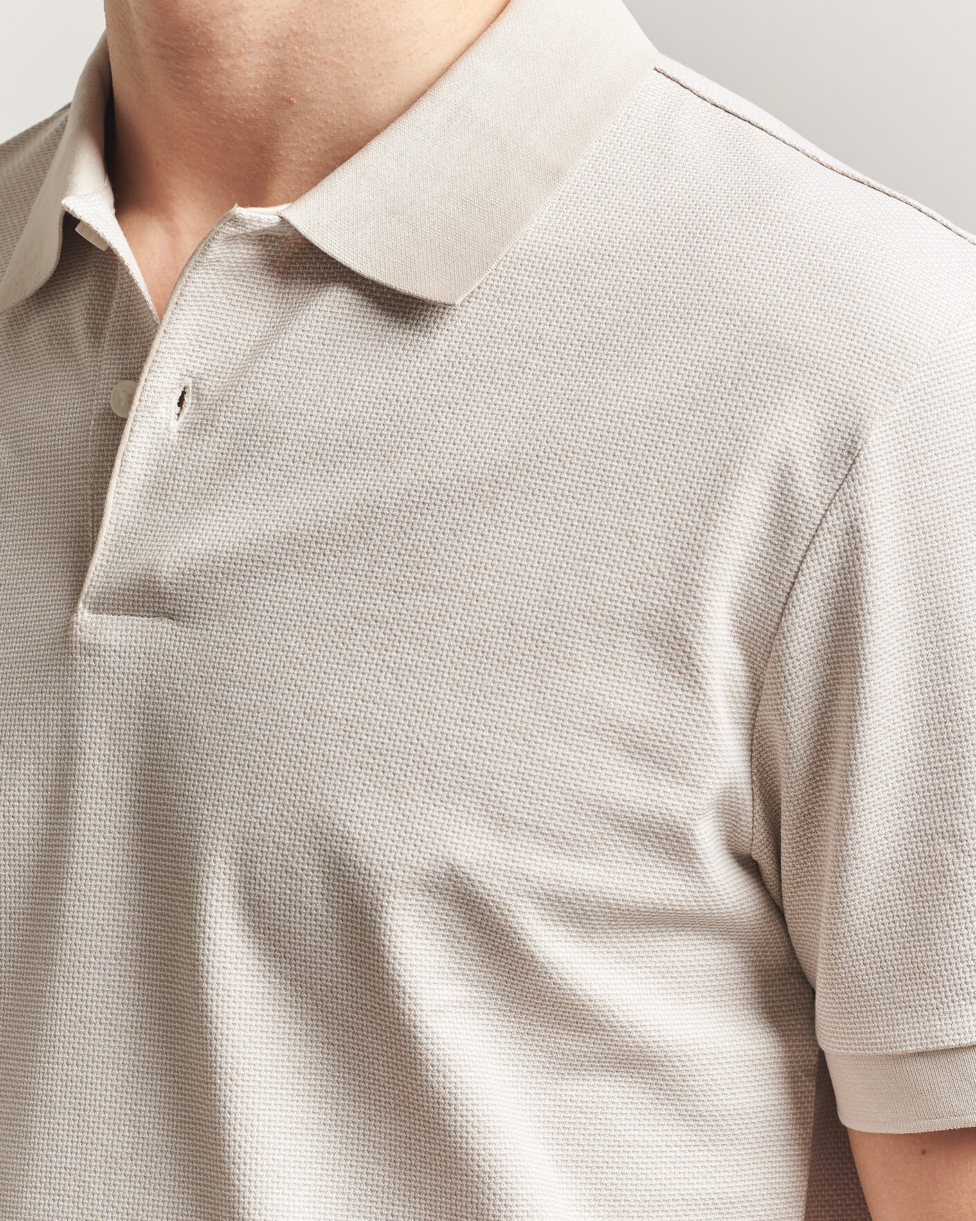 Herren | Poloshirts | BOSS BLACK | Parlay Jersey Polo Open Beige