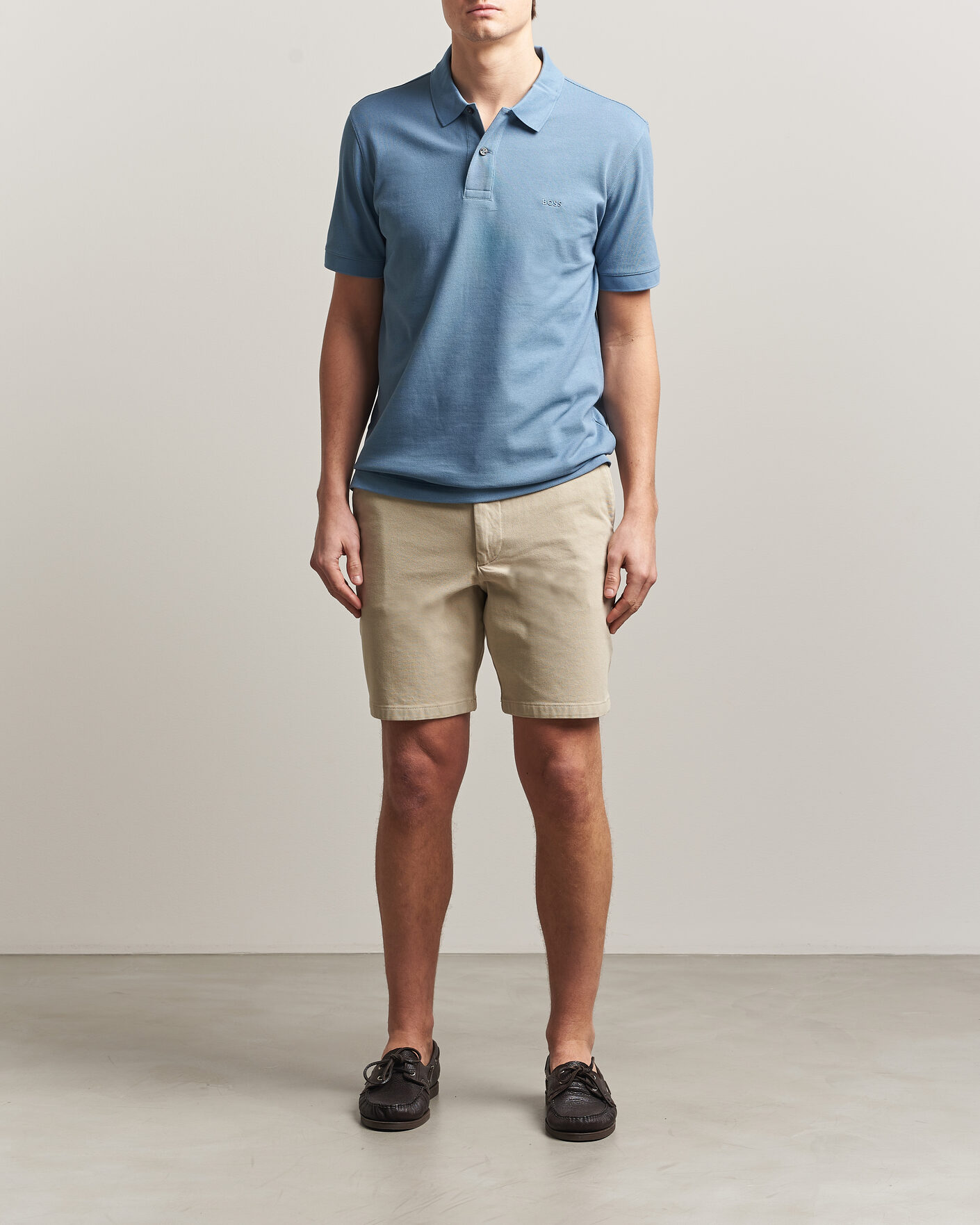 Herren | Poloshirts | BOSS BLACK | Pallas Polo Light Blue