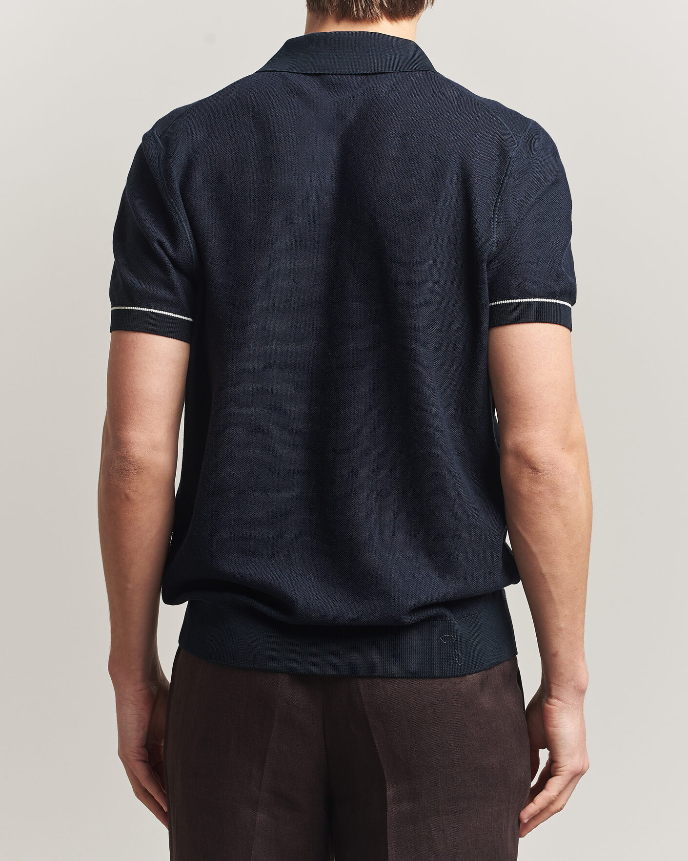 Herren | Poloshirts | BOSS BLACK | Narciso Knitted Polo Dark Blue