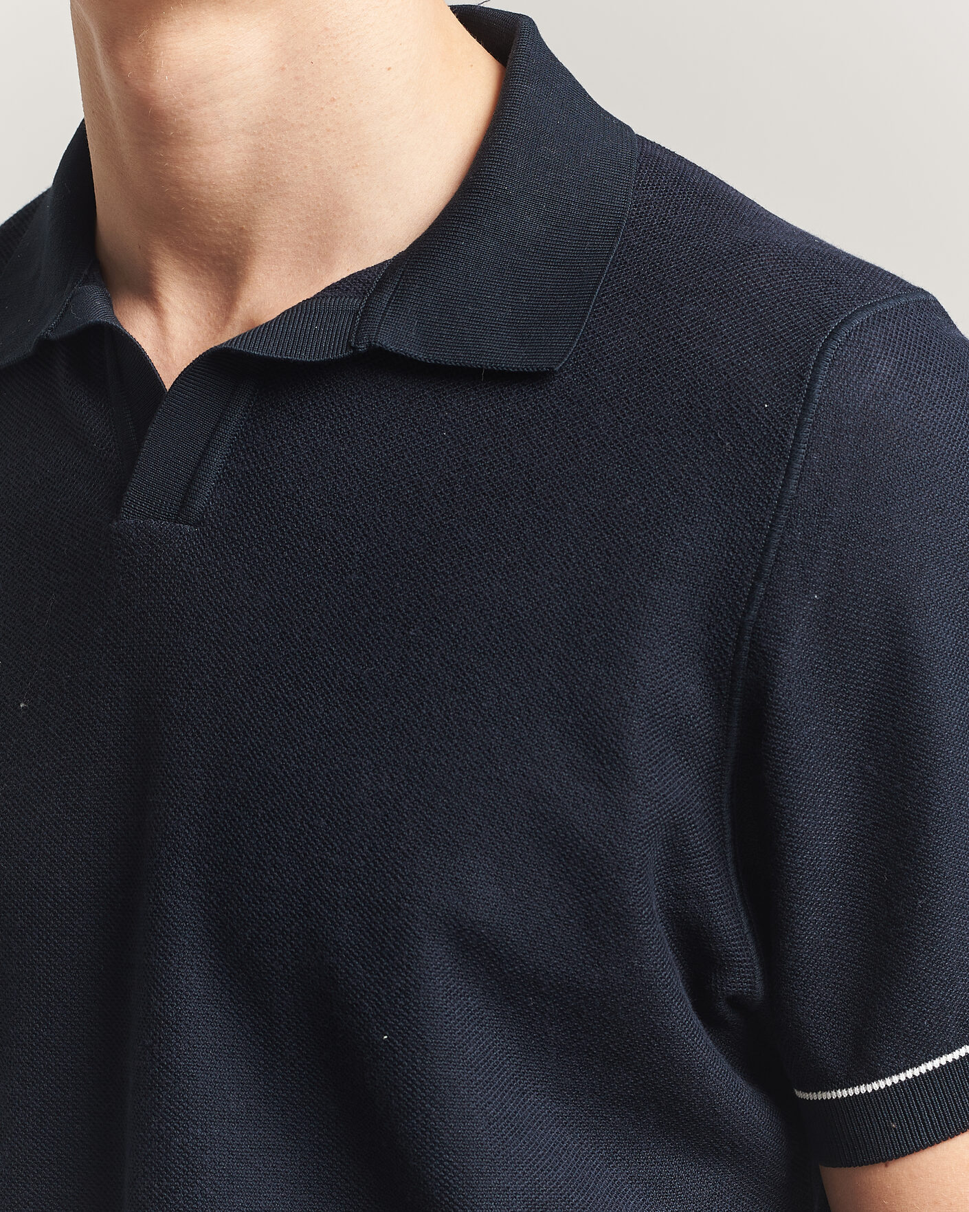 Herren | Poloshirts | BOSS BLACK | Narciso Knitted Polo Dark Blue