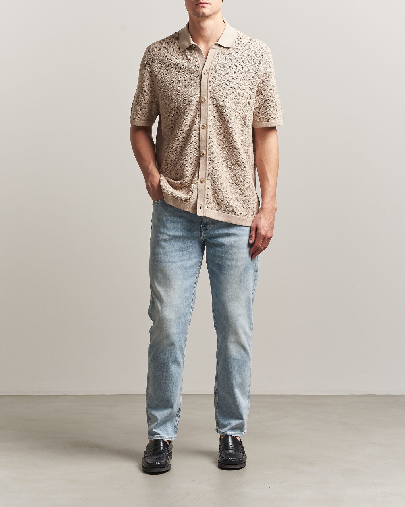 Herren | Jeans | BOSS BLACK | Ogden Jeans Light Blue