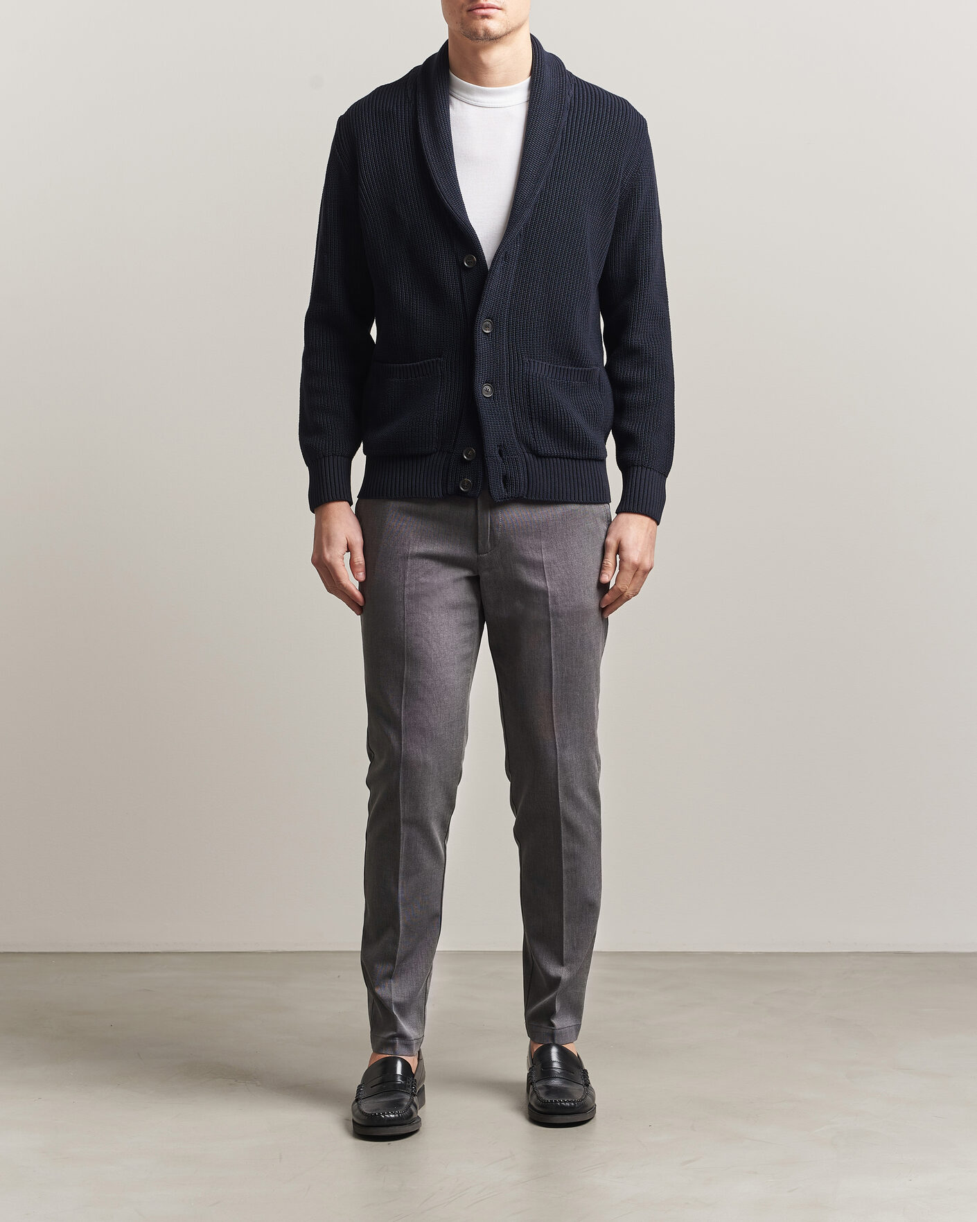 Herren | Hosen | BOSS BLACK | Kaiton Structured Chinos Black