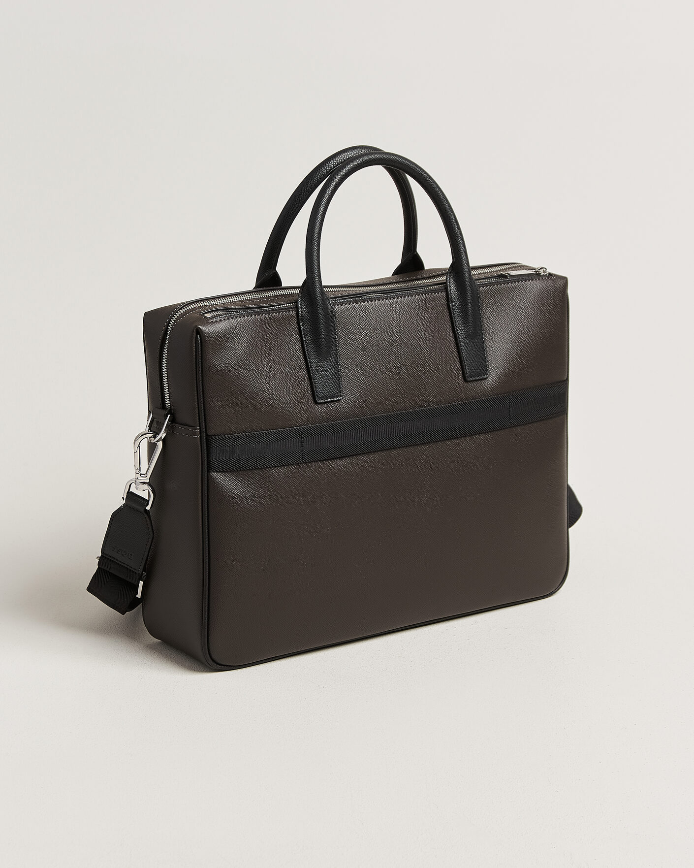 Herren | Taschen | BOSS BLACK | Daxter Leather Briefcase Dark Brown