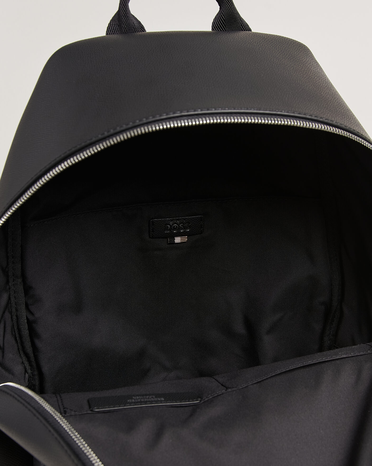 Herren | Taschen | BOSS BLACK | Daxter Leather Backpack Black