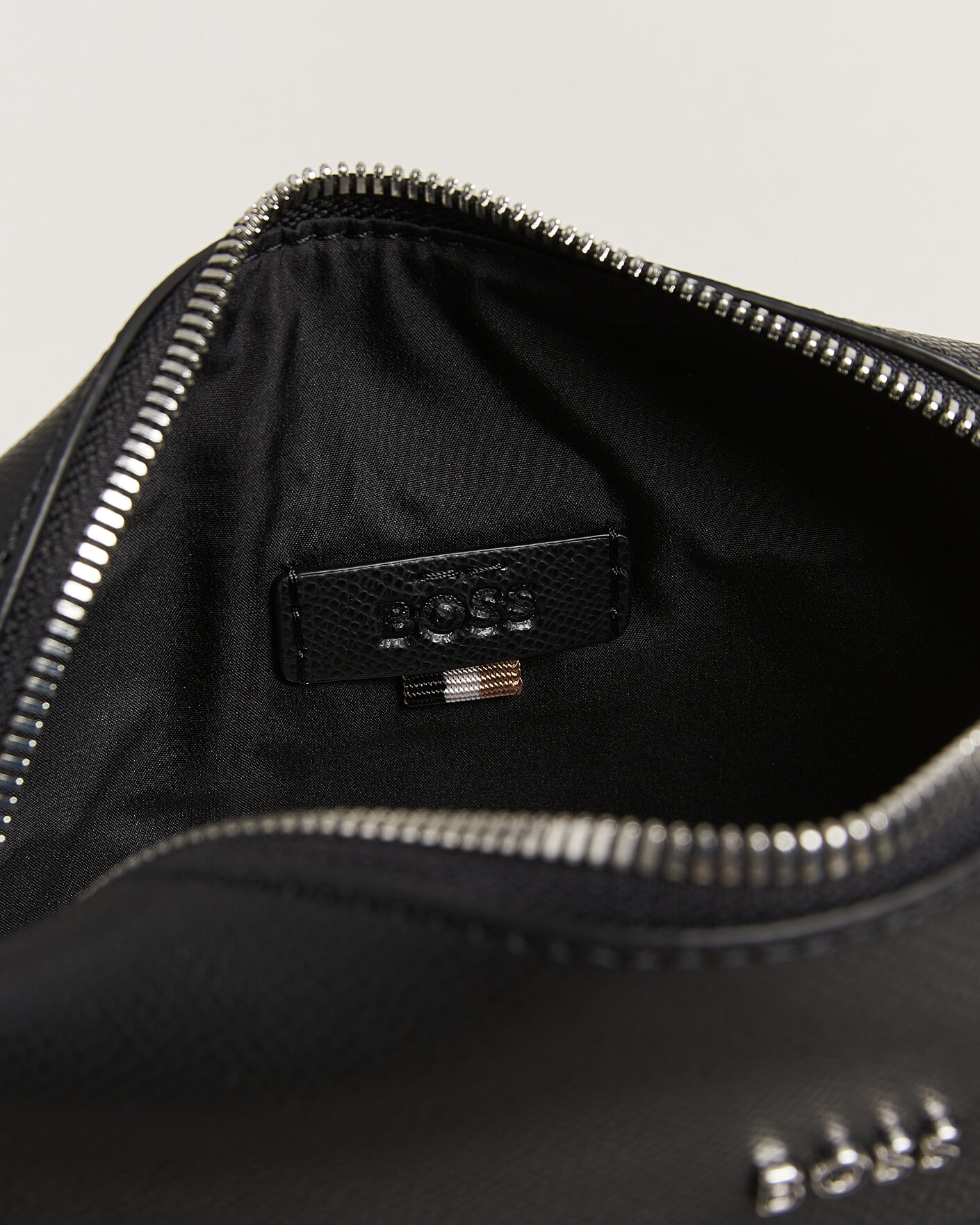 Herren | Taschen | BOSS BLACK | Daxter Leather Crossbody Bag Black
