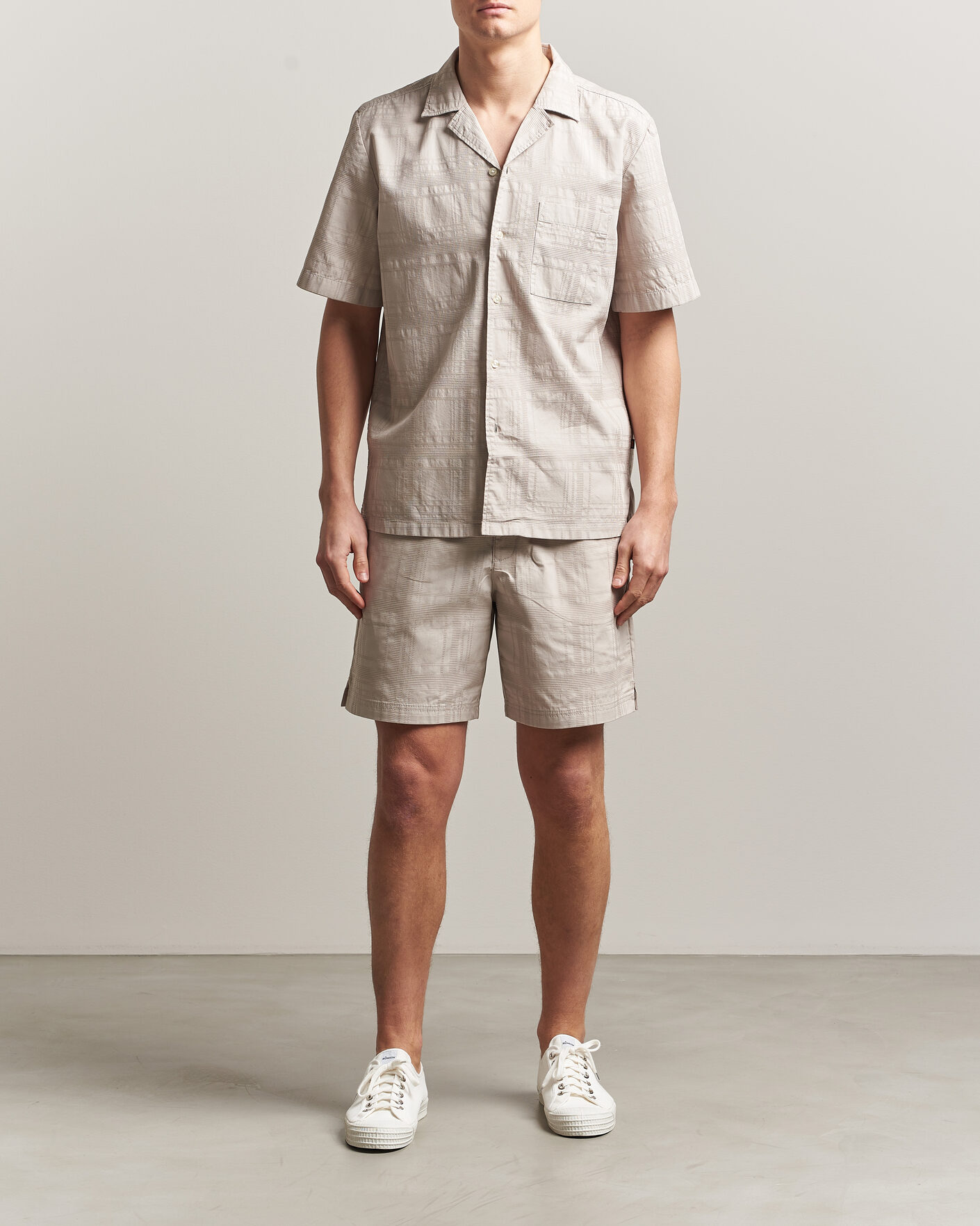 Herren | Hemden | BOSS ORANGE | Rayer Cotton Resort Shirt Beige