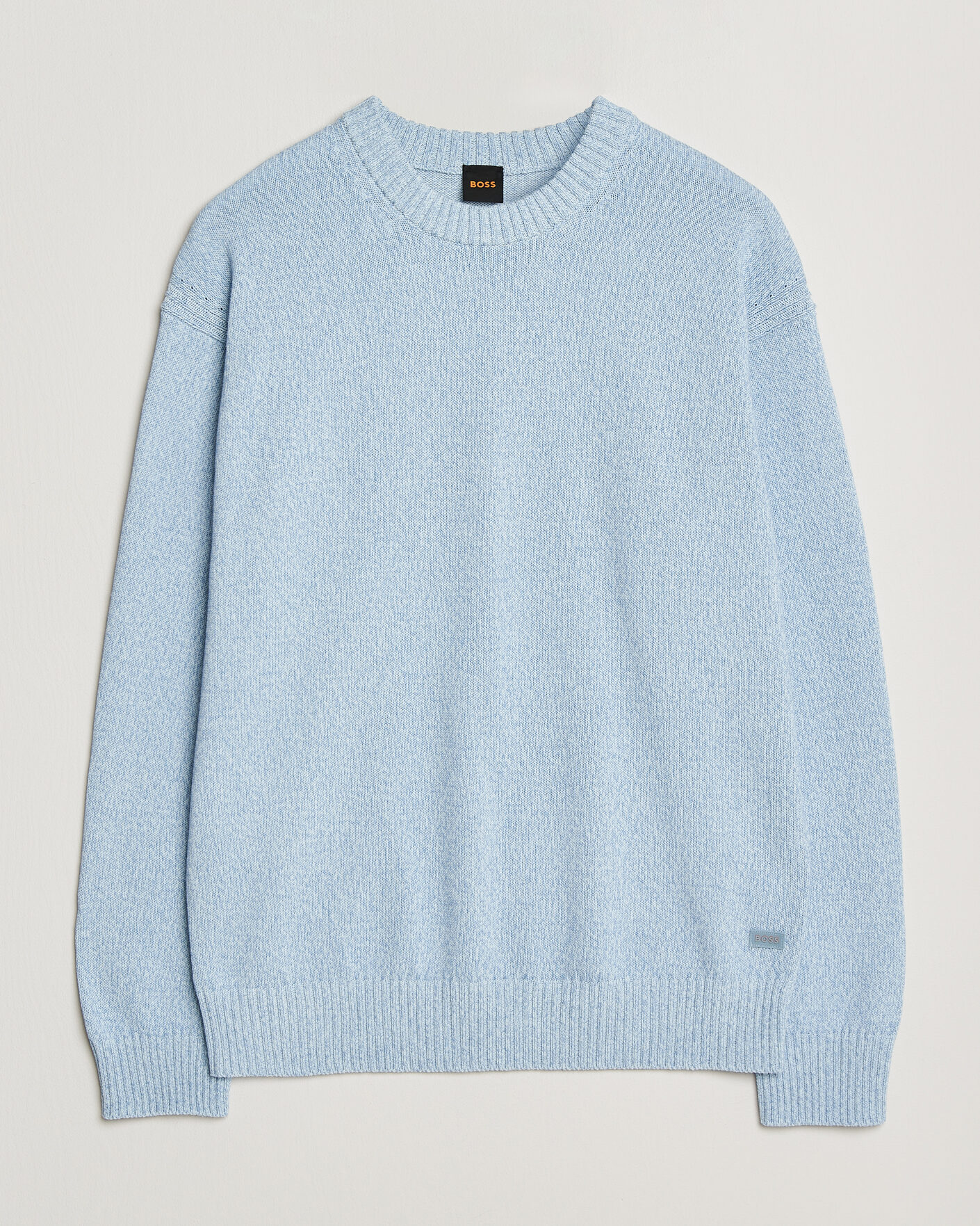 Herren | Pullover | BOSS ORANGE | Kerlino Knitted Sweater Light Blue