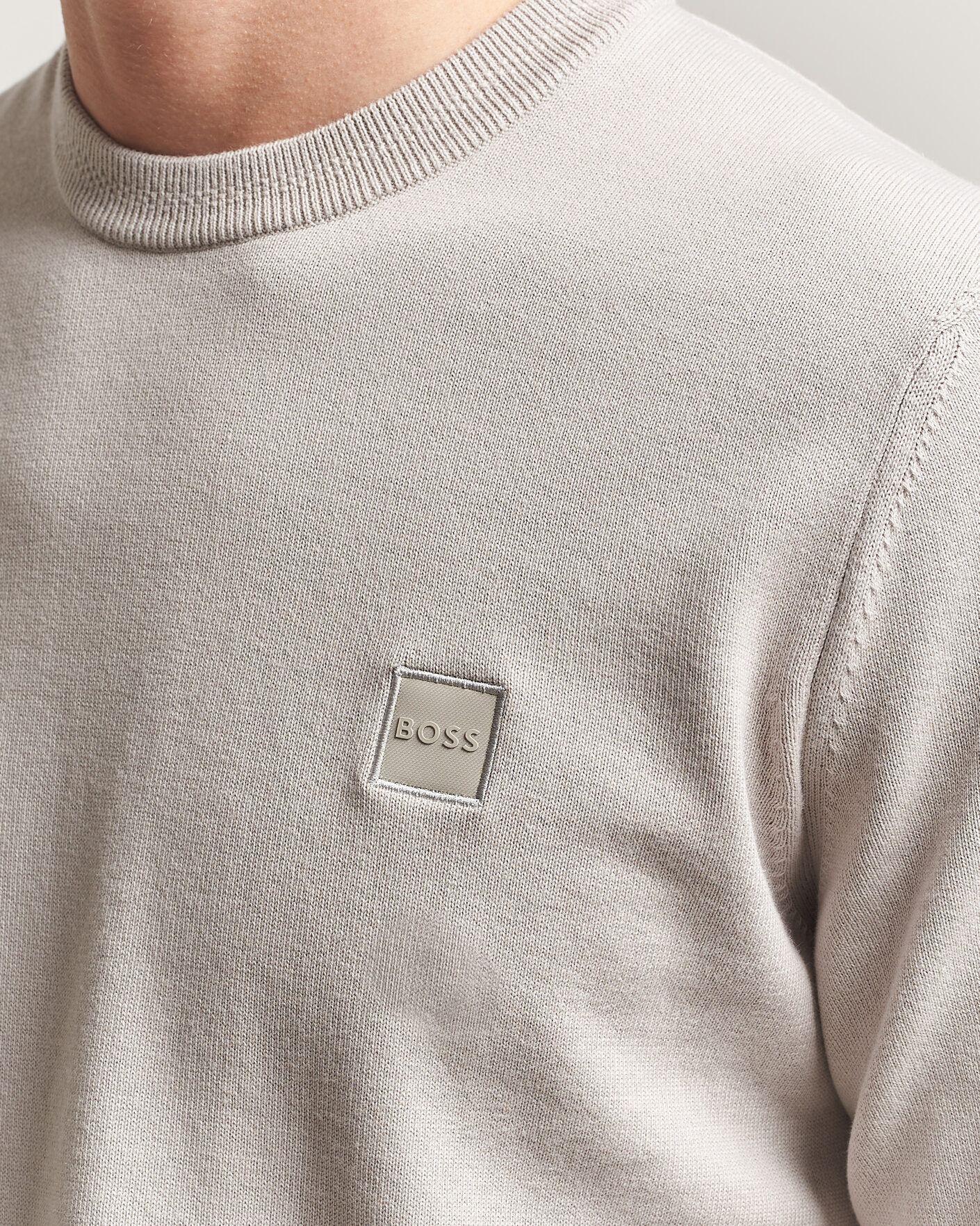 Herren | Pullover | BOSS ORANGE | Kanovano Knitted Sweater Beige