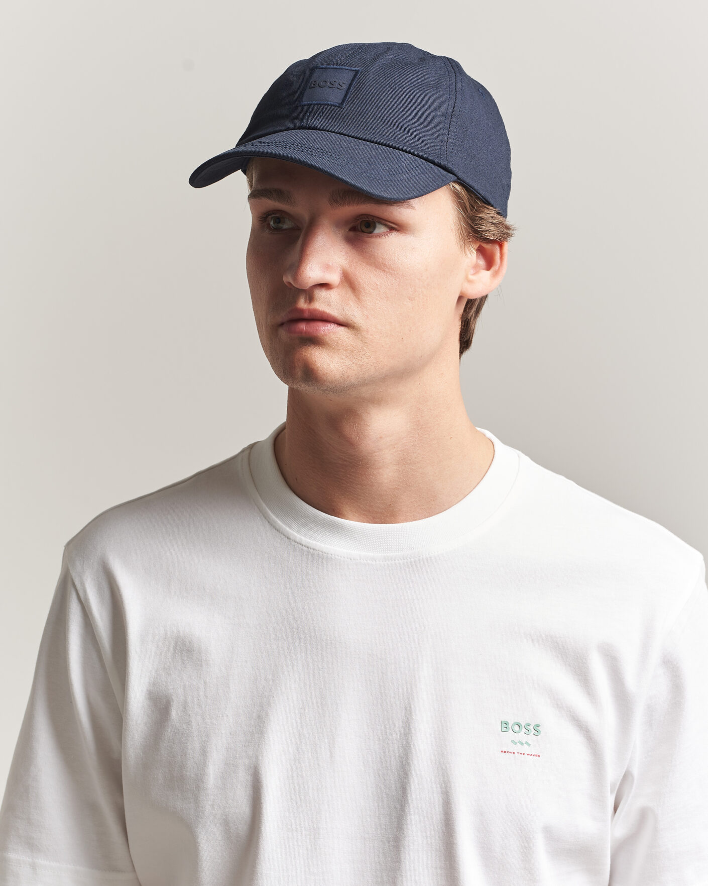 Herren | Hüte & Mützen | BOSS ORANGE | Derrel Logo Cap Dark Blue
