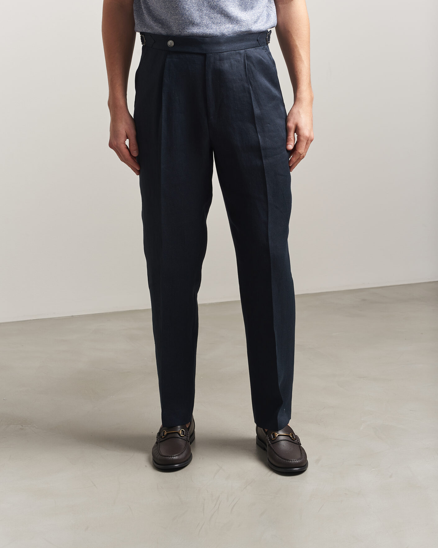 Herren | Loafer | BOSS BLACK | Tevan Leather Moccasin Dark Brown