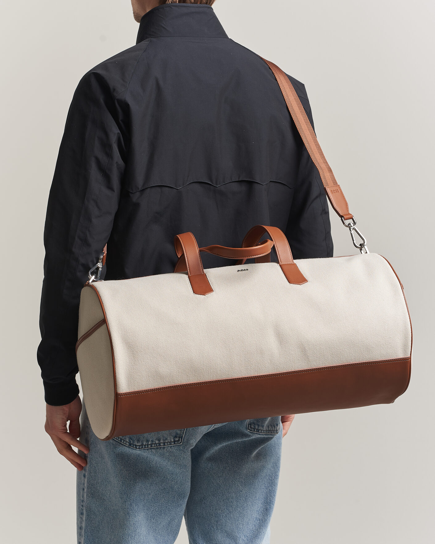 Herren | Taschen | BOSS BLACK | Dakkar Canvas Holdall Beige