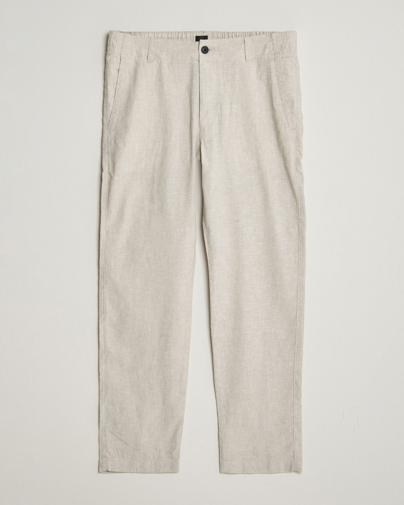 Herren | Hosen | BOSS ORANGE | Sanderson Linen Pants Open Grey