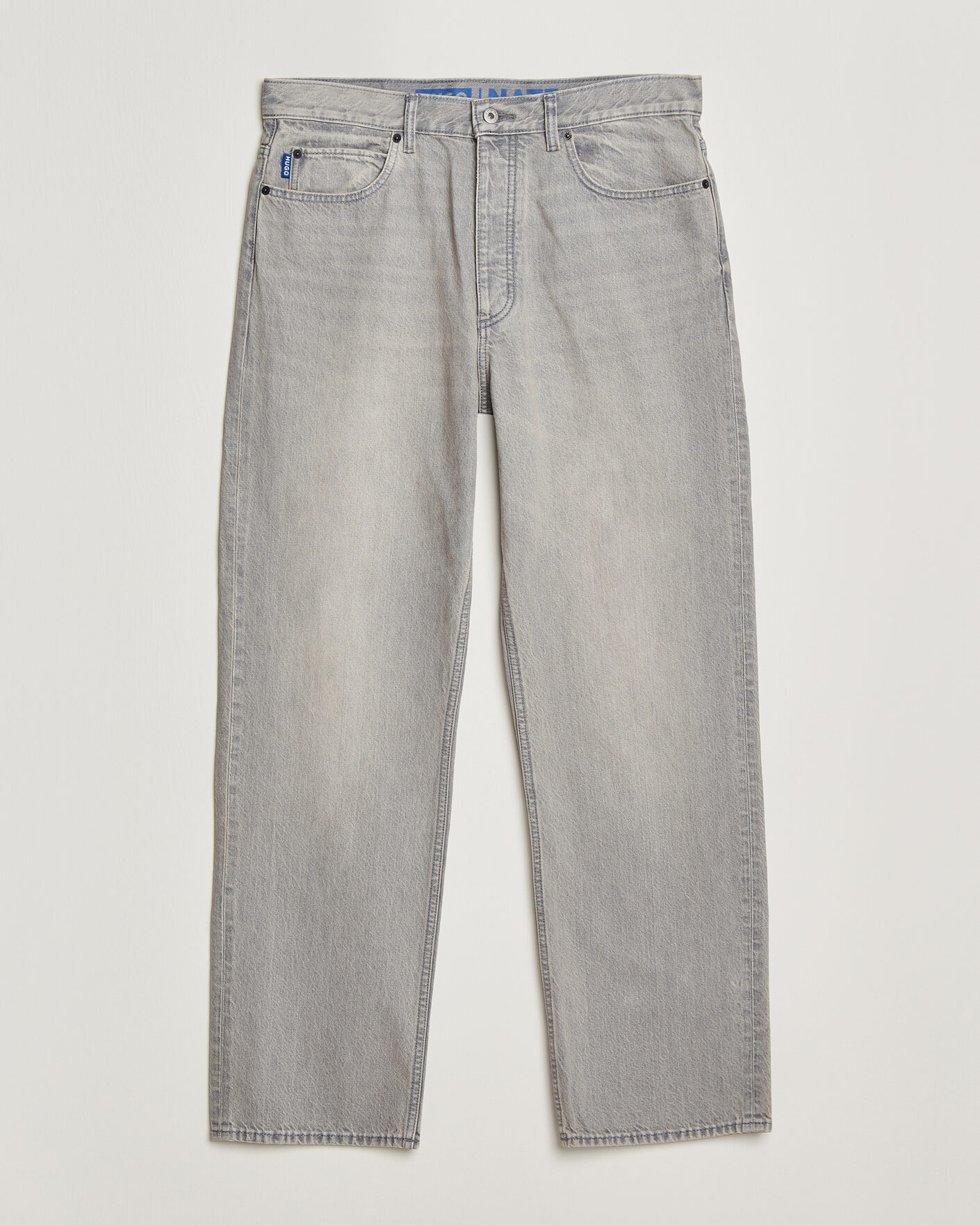 Herren | Hemden | HUGO | Nate Baggy Fit Jeans Medium Grey