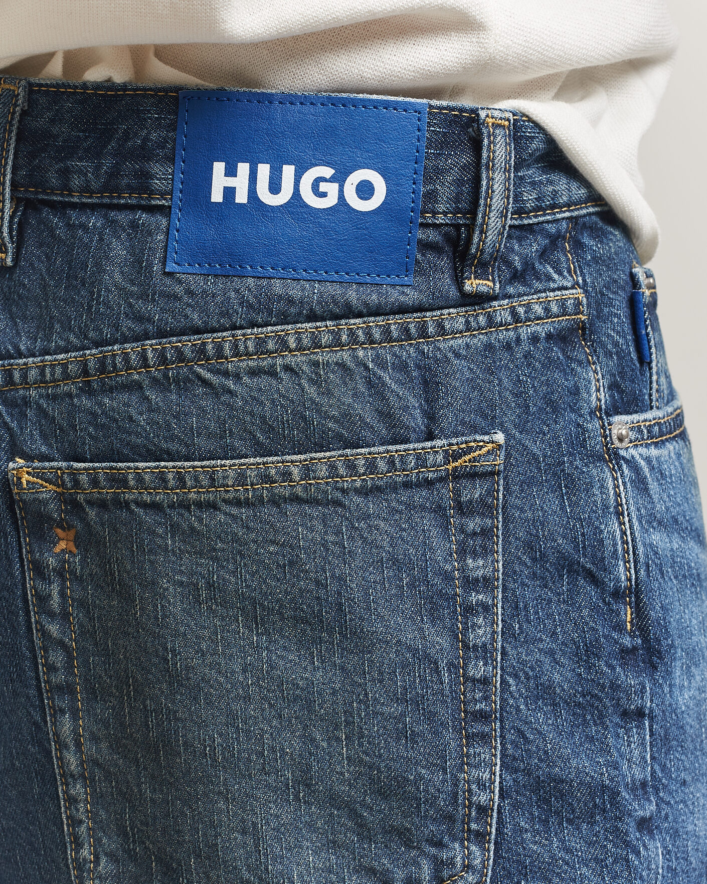Herren | Shorts | HUGO | Mason Denim Shorts Medium Blue