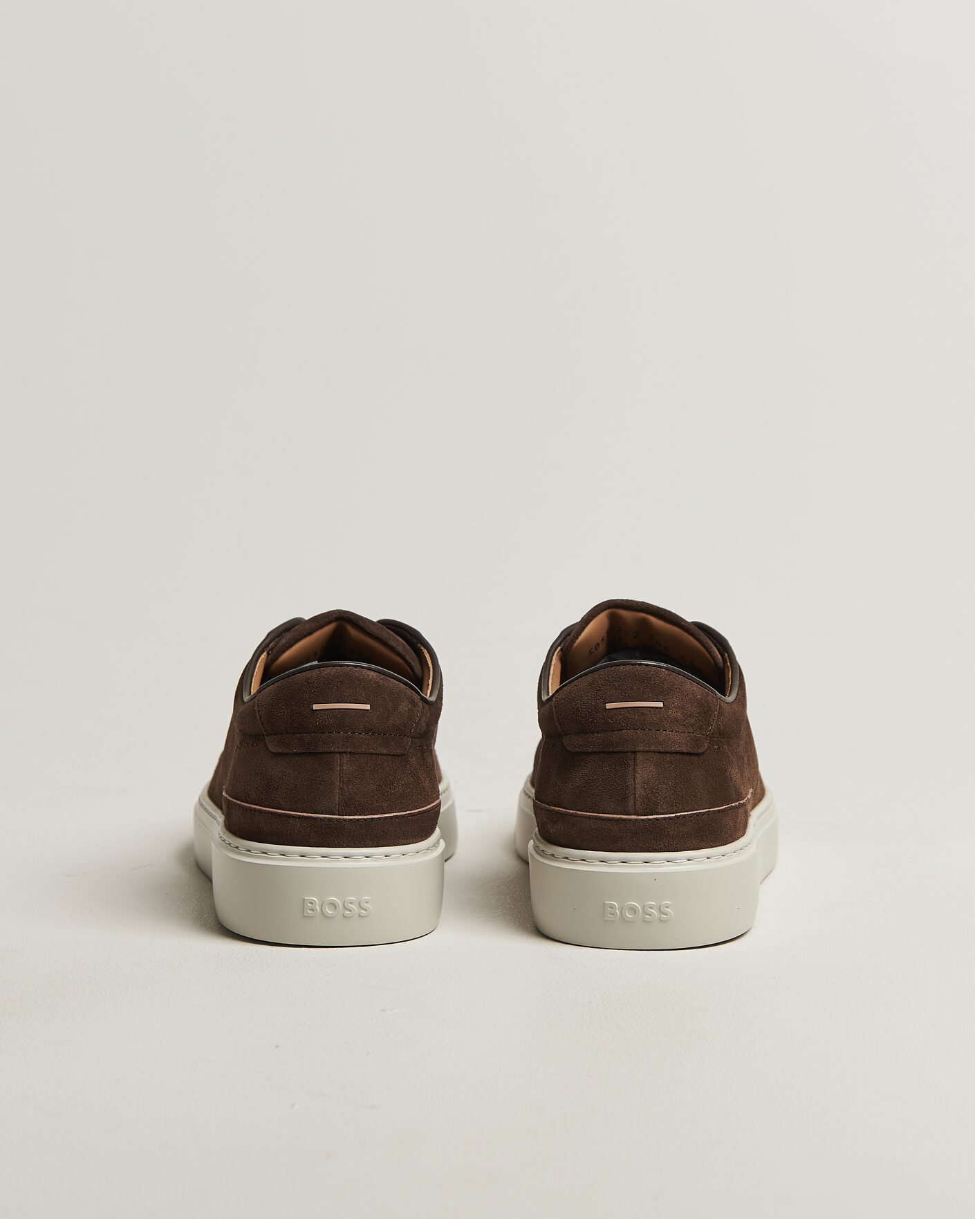 Herren | Sneaker | BOSS CAMEL | Gary Suede Sneaker Dark Brown