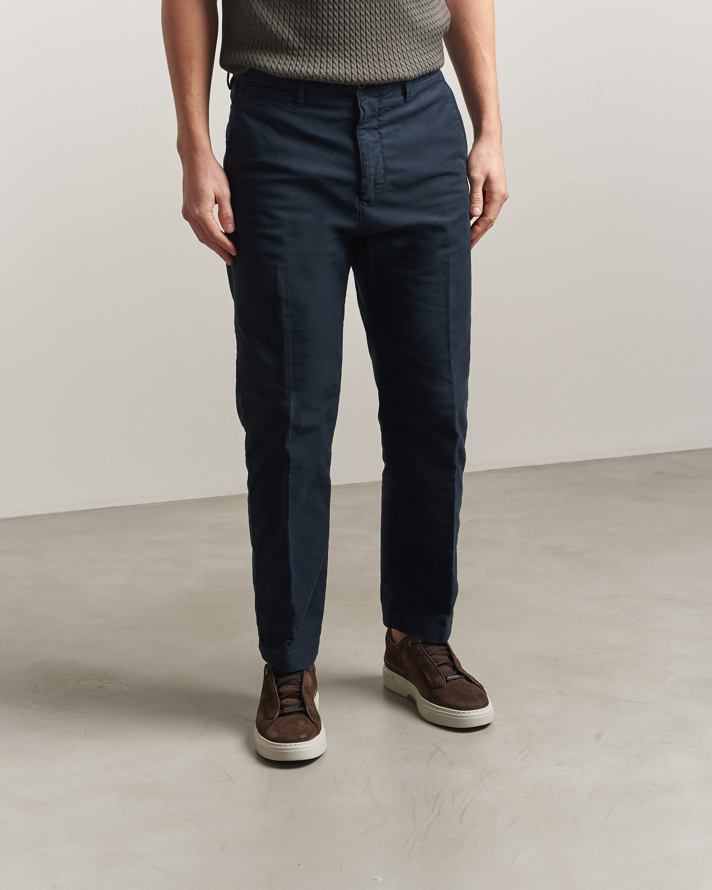 Herren | Sneaker | BOSS CAMEL | Gary Suede Sneaker Dark Brown