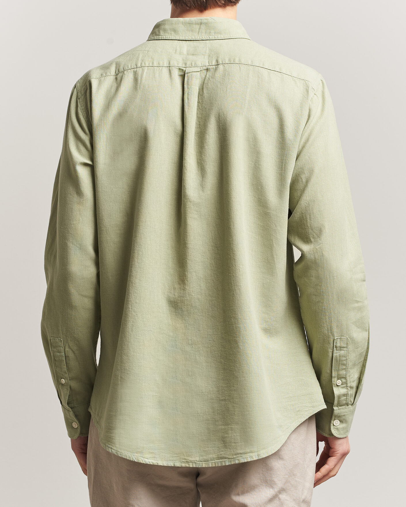 Herren | Hemden | Dockers | Slim Linen/Cotton Shirt Tea