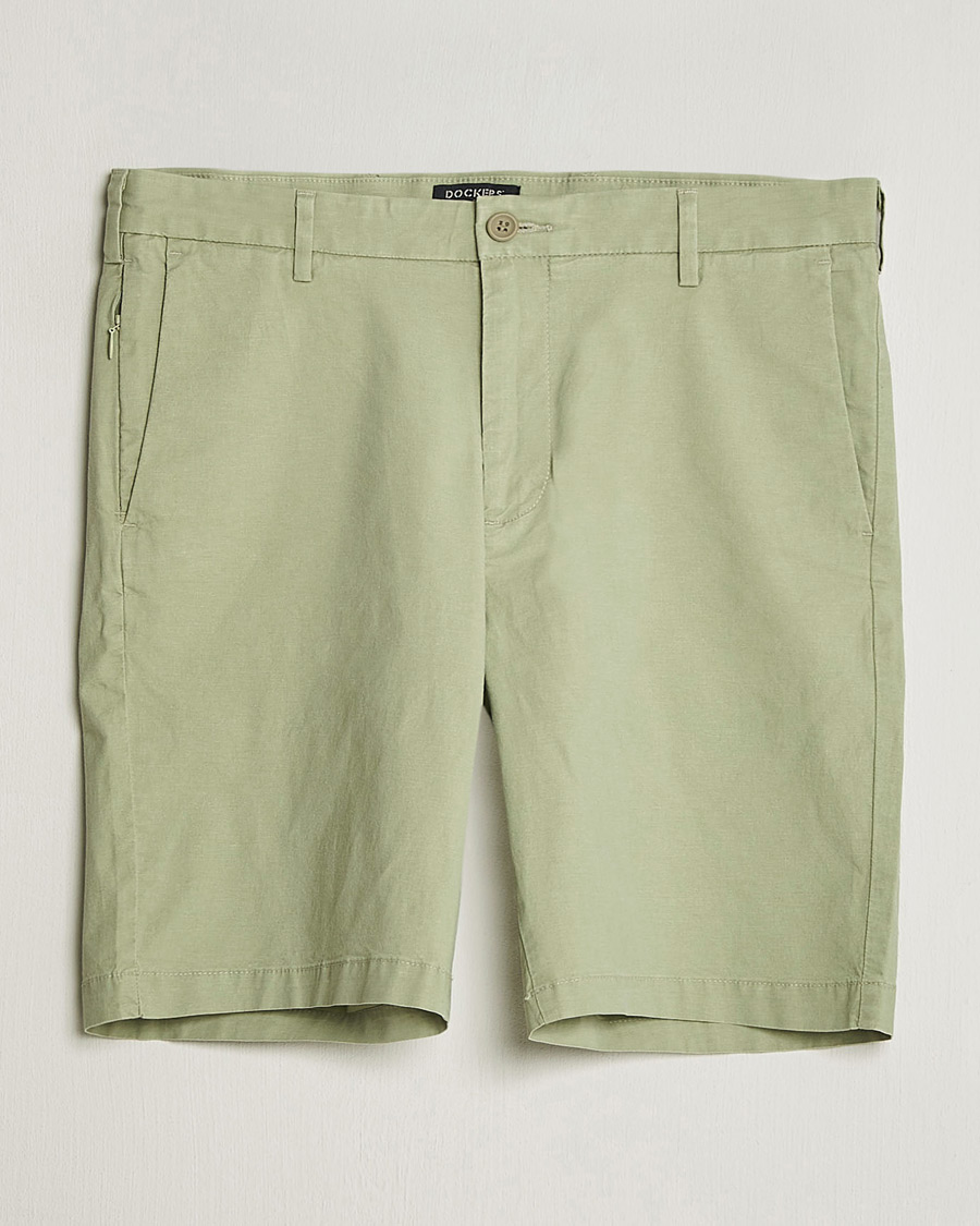 Herren |  | Dockers | Slim Cotton/Linen Shorts Tea