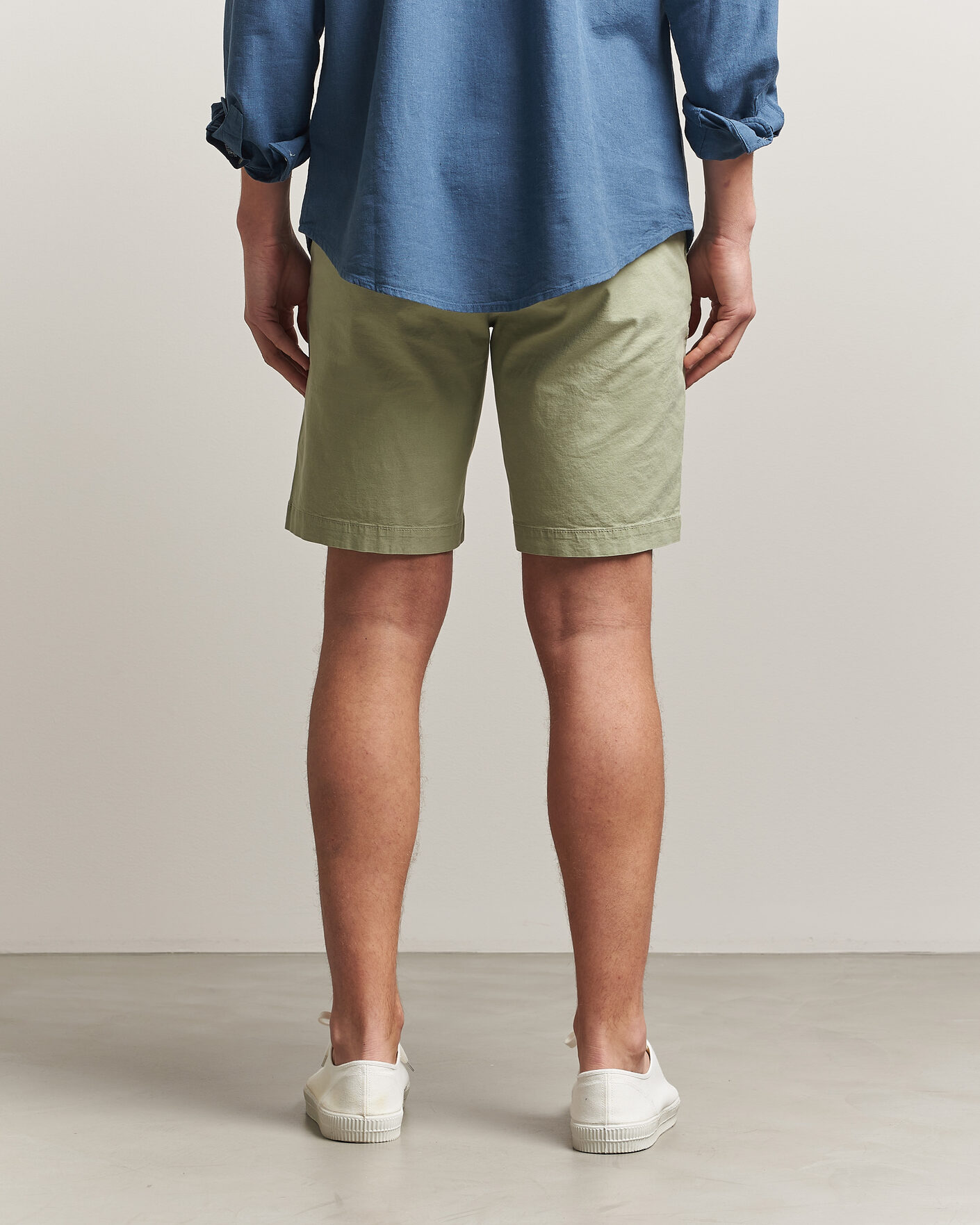 Herren | Shorts | Dockers | Slim Cotton/Linen Shorts Tea