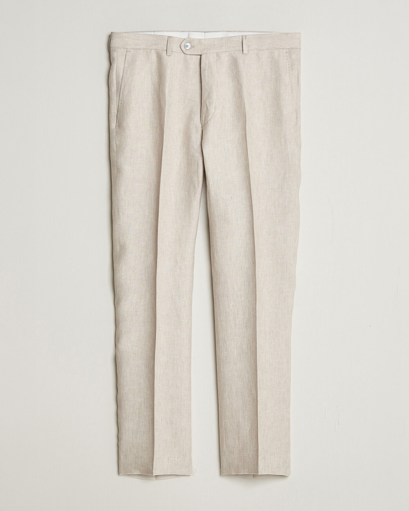 Herren | Hosen | Oscar Jacobson | Dandy Linen Trousers Off White