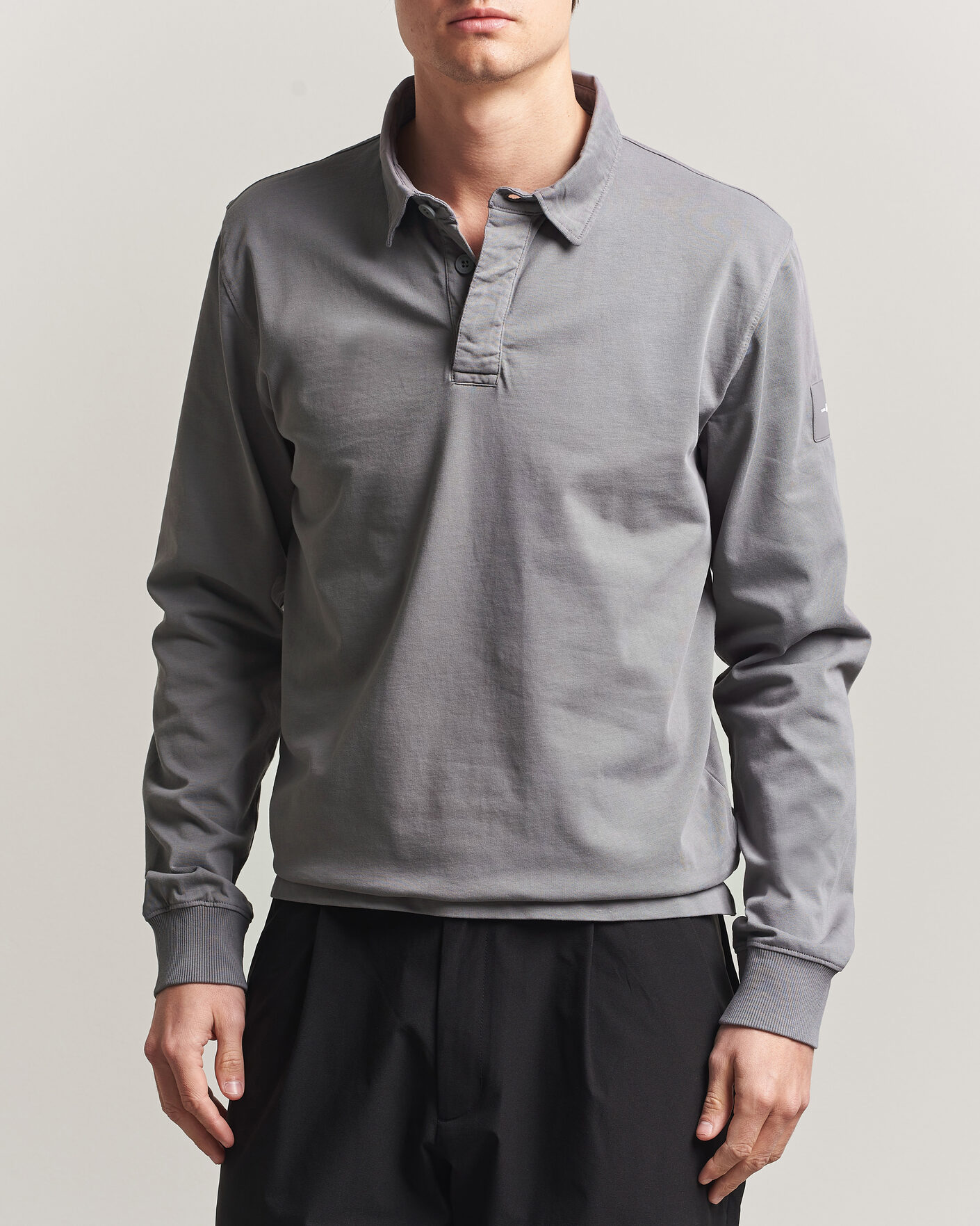 Herren | Pullover | Sail Racing | Wind Pigment Dyed Rugger Frost Grey