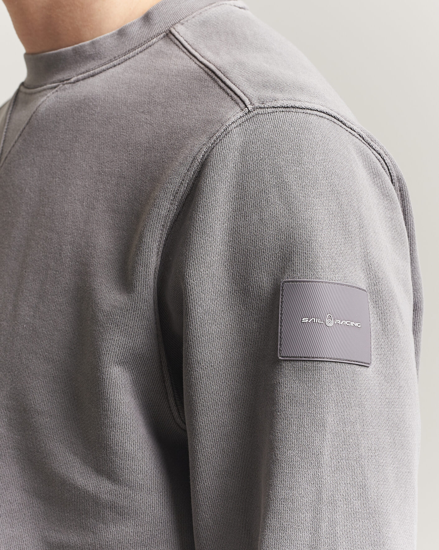 Herren | Pullover | Sail Racing | Wind Pigment Dyed Sweatshirt Frost Grey