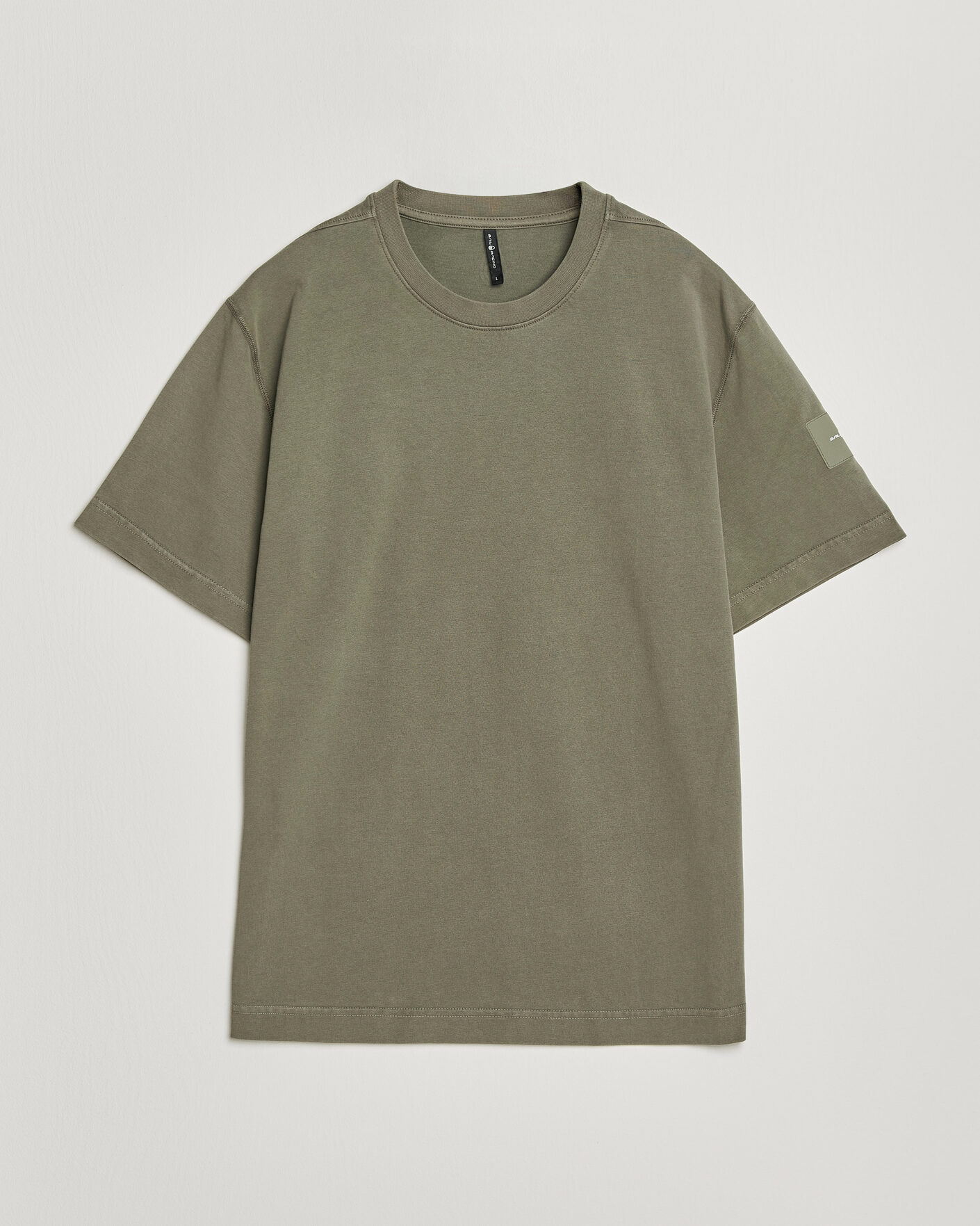 Herren | T-Shirts | Sail Racing | Wind Pigment Dyed T-Shirt Mud Green