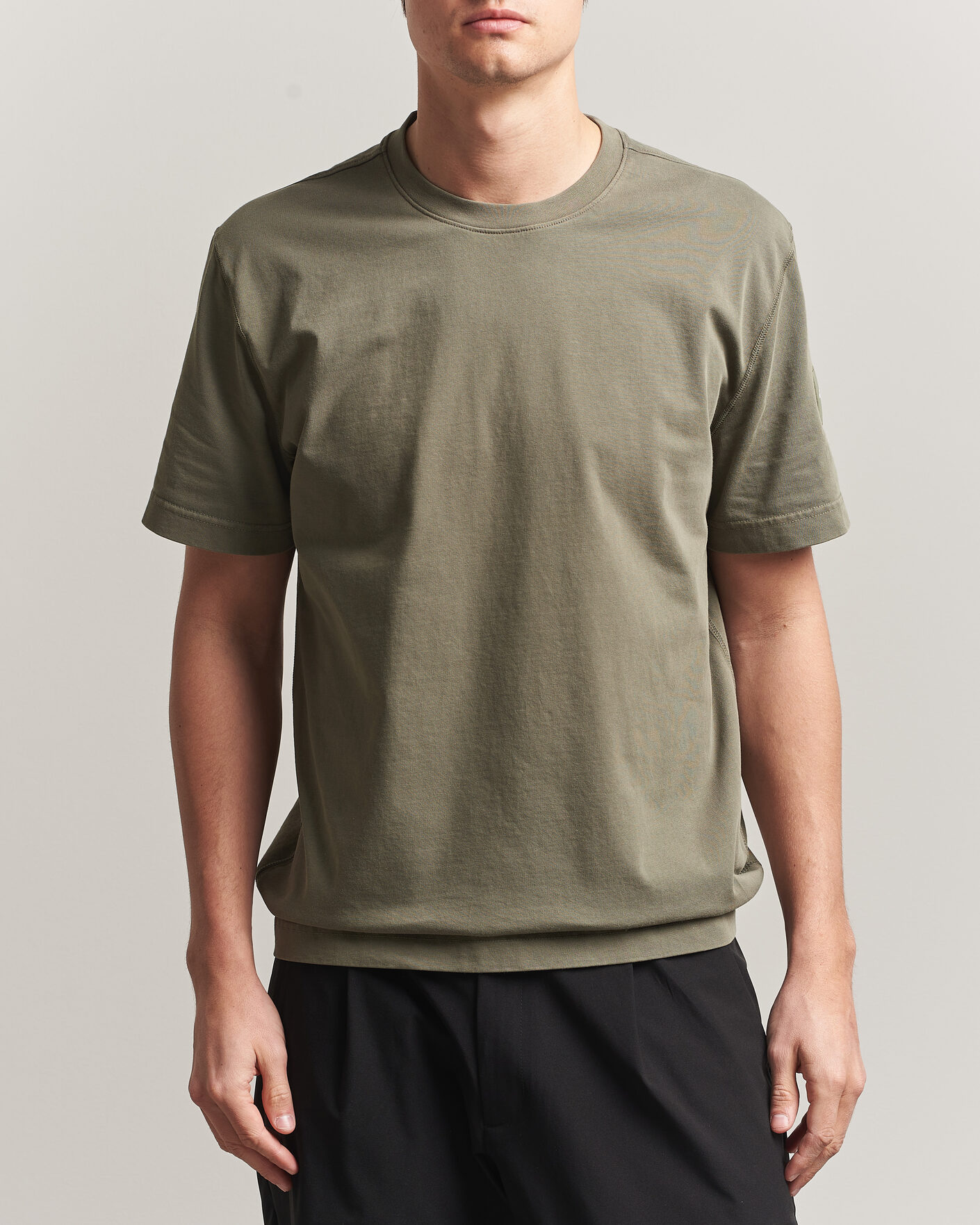 Herren | T-Shirts | Sail Racing | Wind Pigment Dyed T-Shirt Mud Green