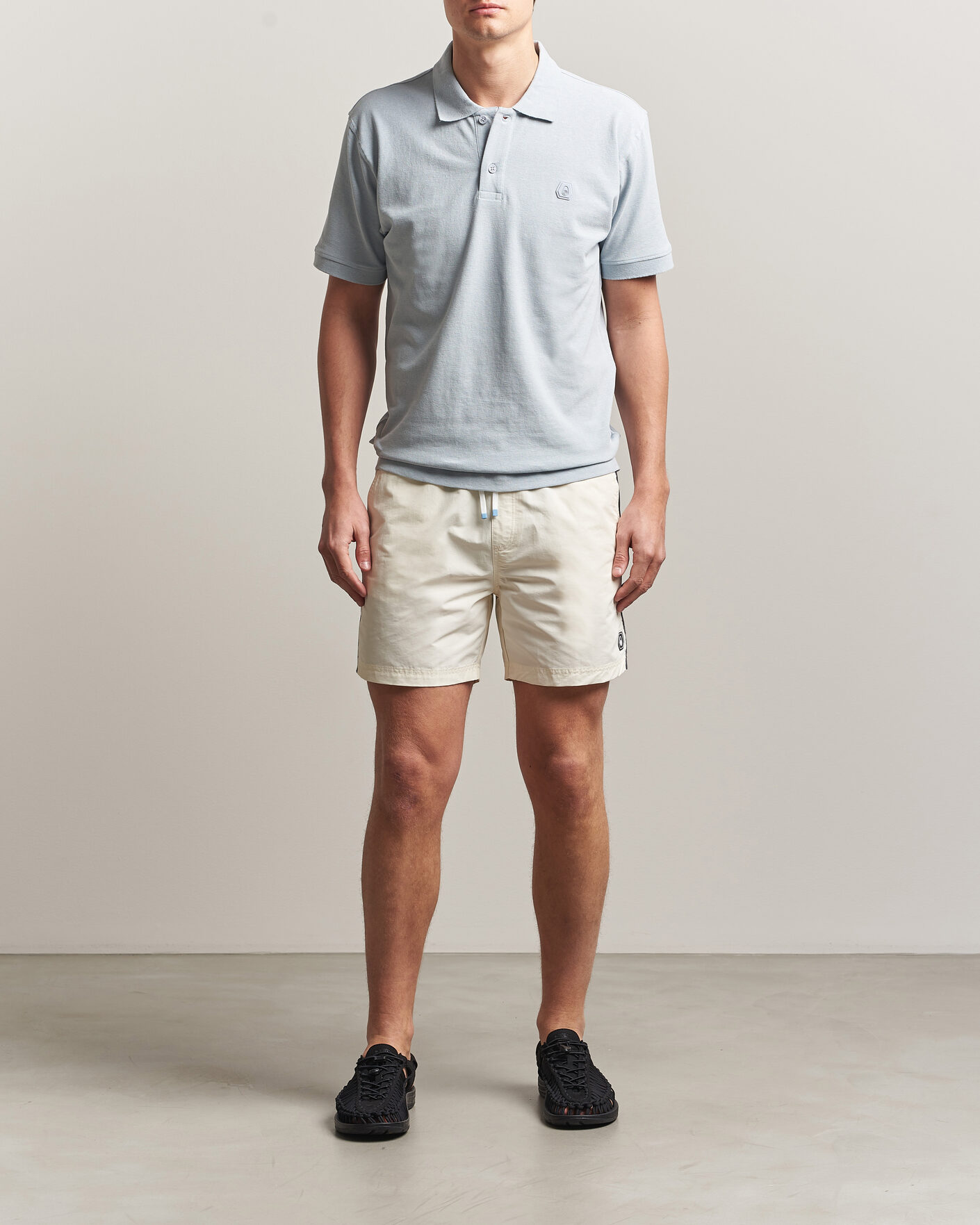 Herren | Poloshirts | Sail Racing | Tornado Cotton/Linen Pique Polo Ice Melt