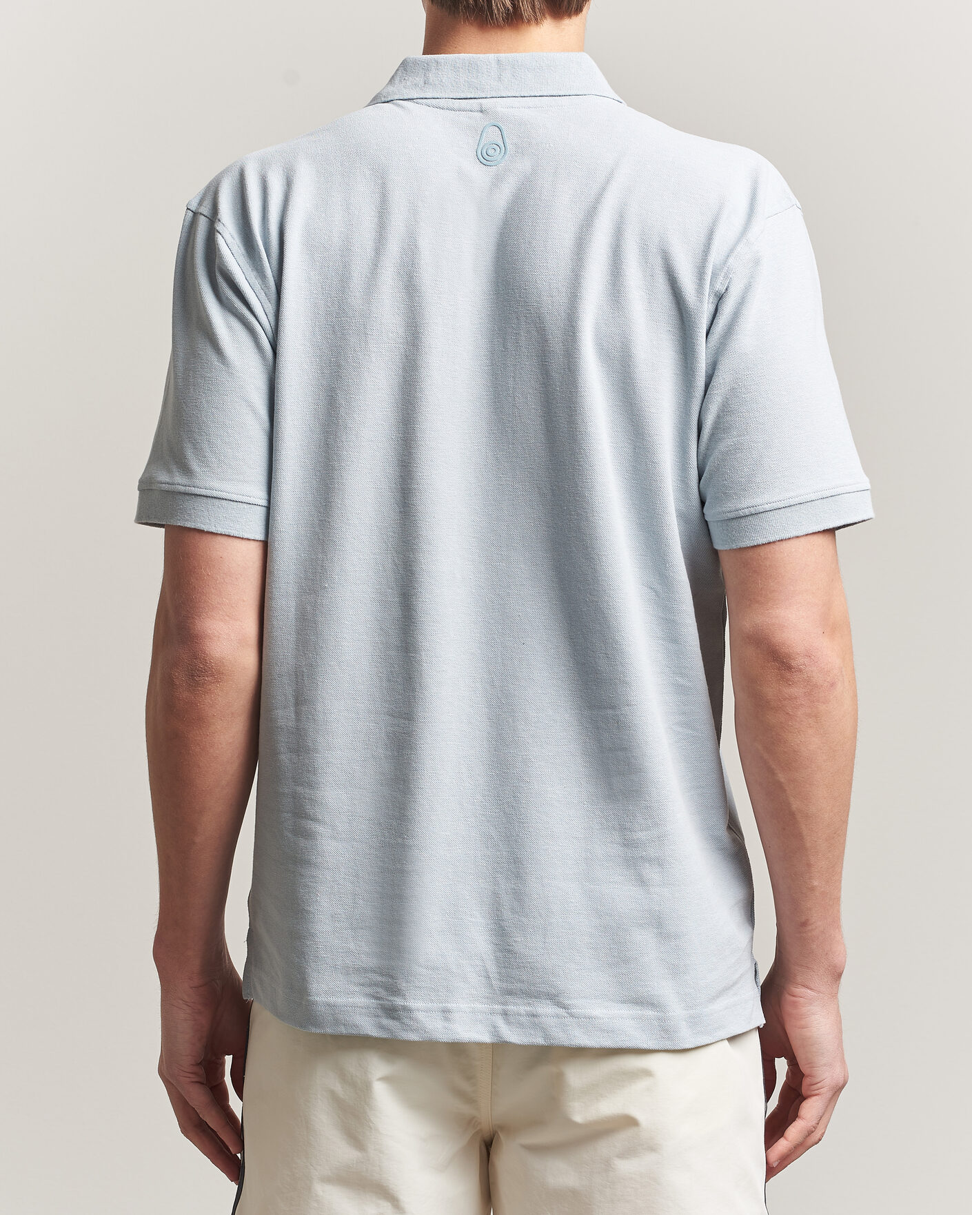 Herren | Poloshirts | Sail Racing | Tornado Cotton/Linen Pique Polo Ice Melt