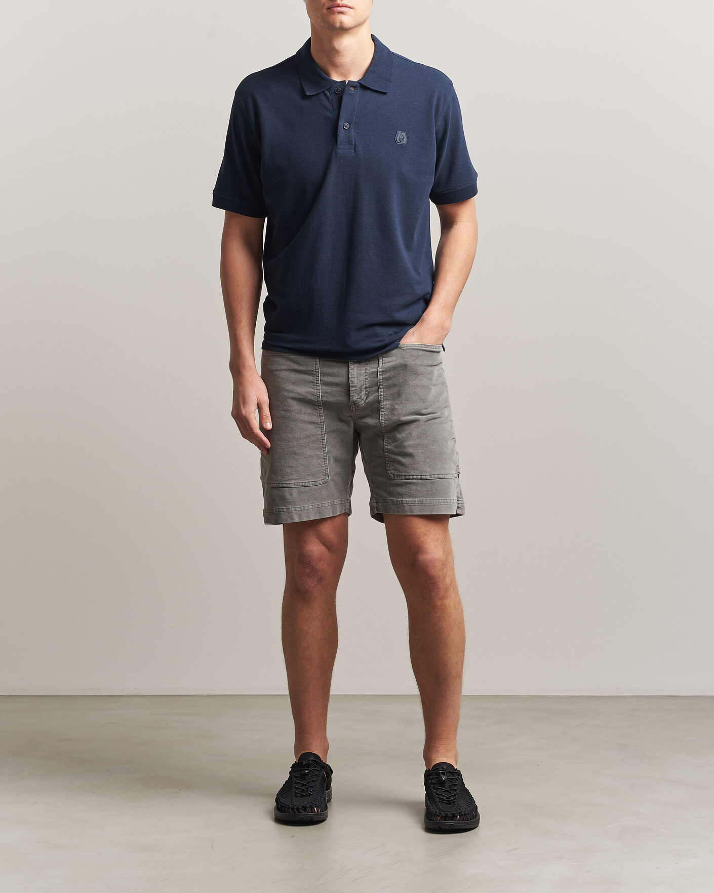 Herren | Poloshirts | Sail Racing | Tornado Cotton/Linen Pique Polo Navy