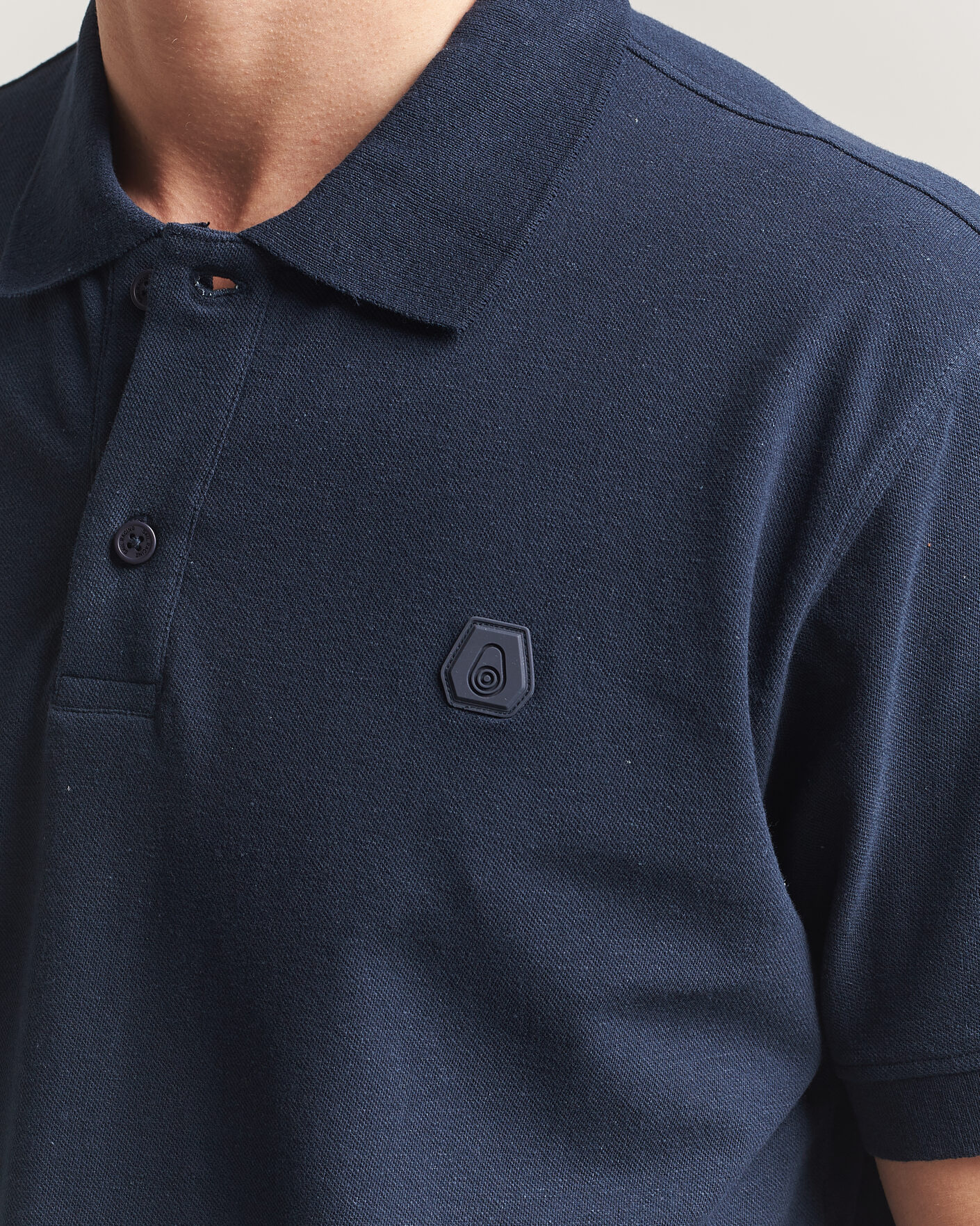 Herren | Poloshirts | Sail Racing | Tornado Cotton/Linen Pique Polo Navy